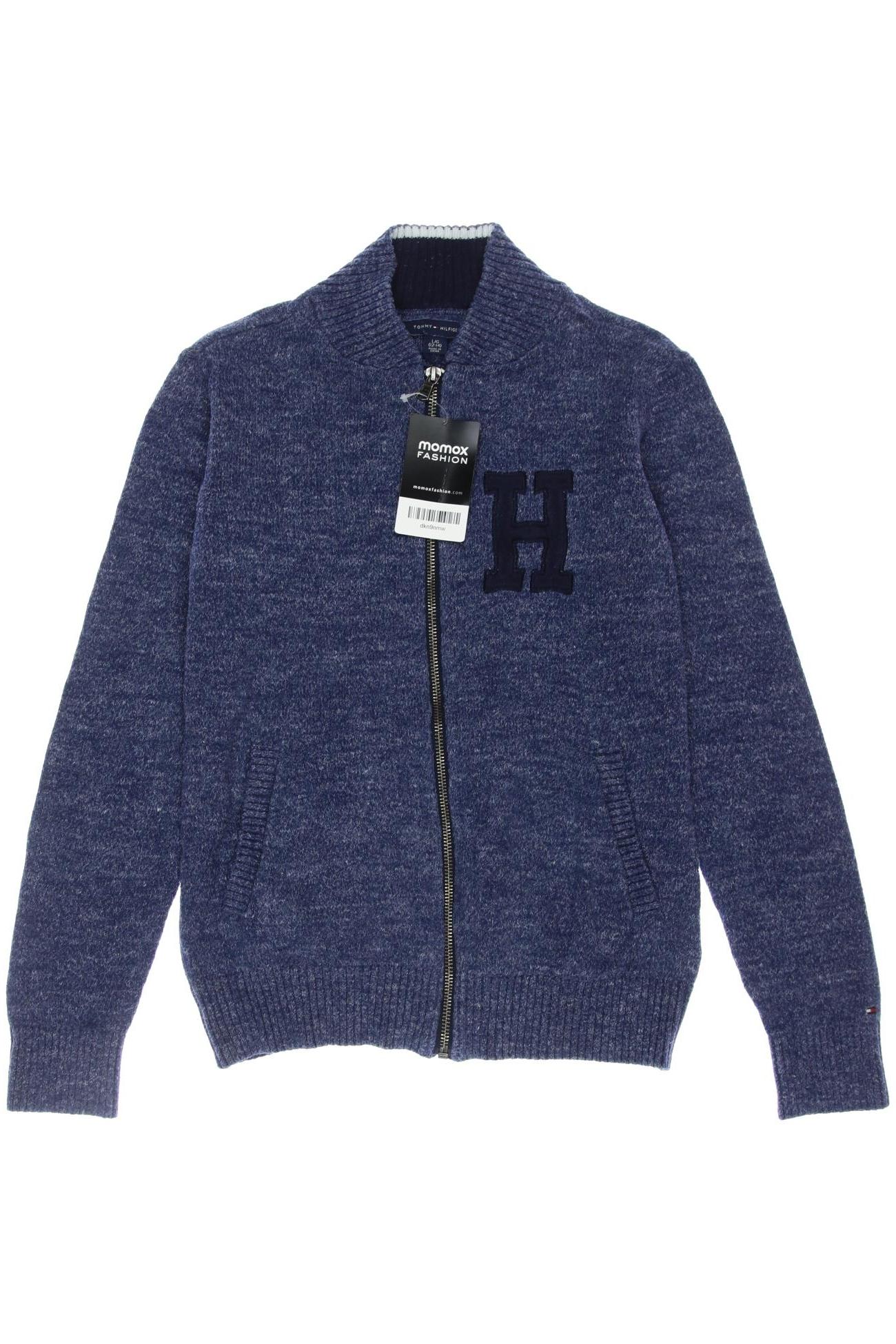 

Tommy Hilfiger Herren Strickjacke, marineblau, Gr. 158