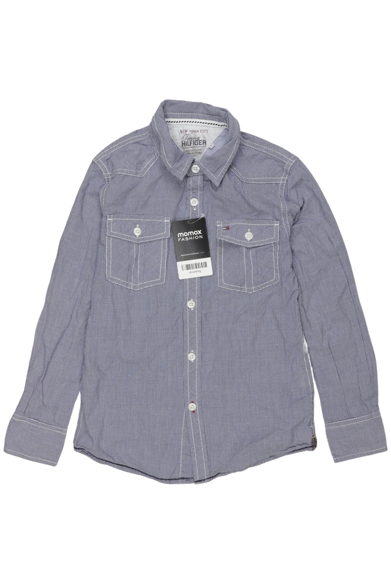 

Tommy Hilfiger Jungen Hemd, blau, Gr. 8