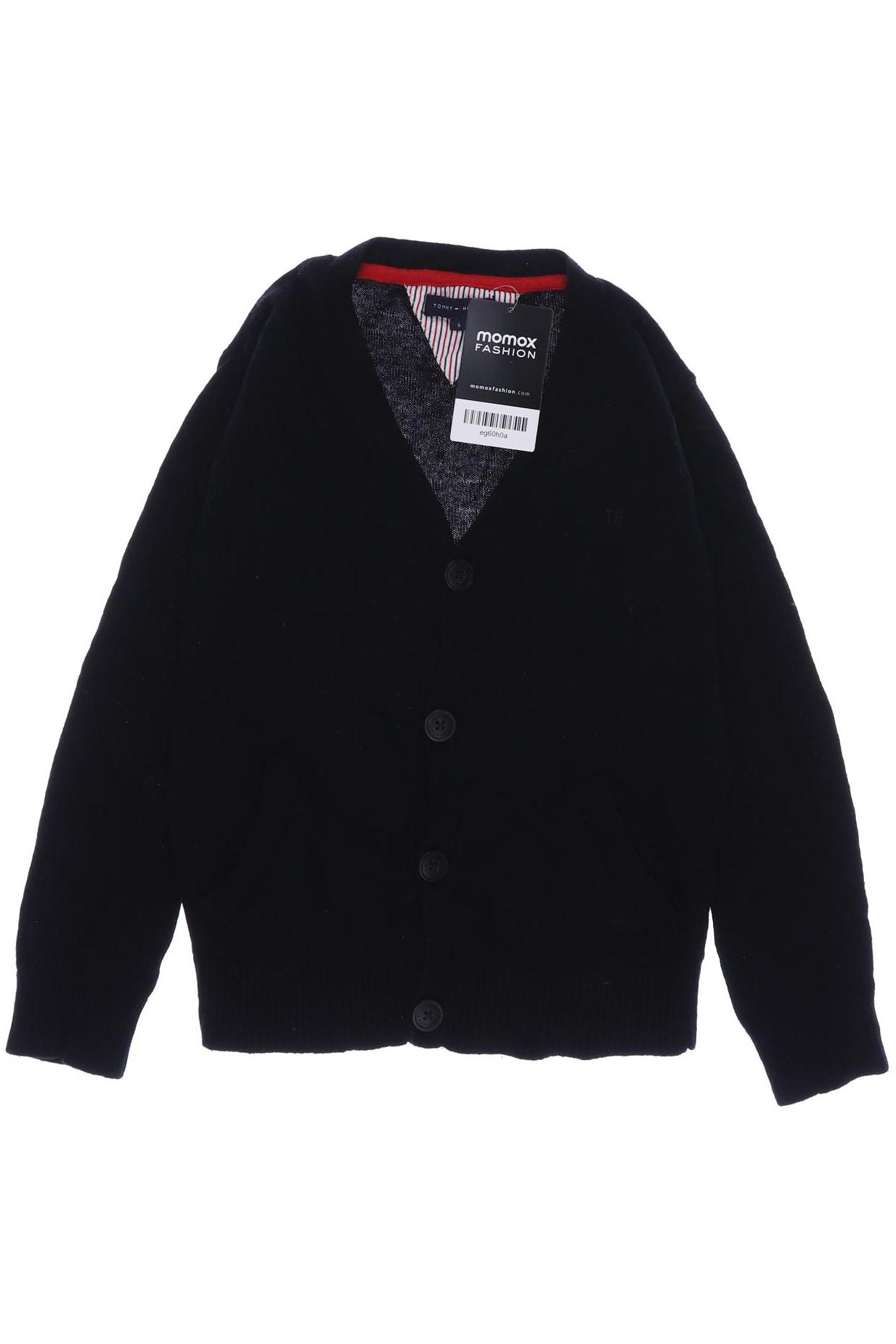 

Tommy Hilfiger Jungen Strickjacke, schwarz