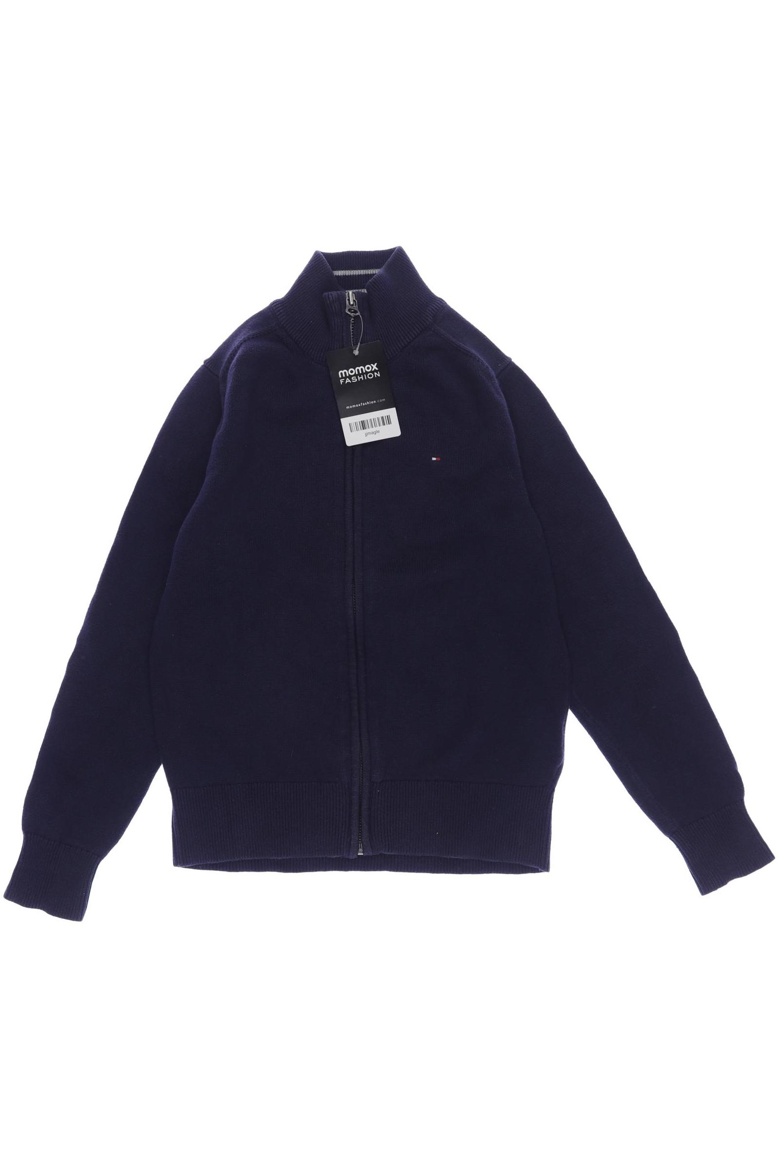 

Tommy Hilfiger Herren Strickjacke, marineblau, Gr. 140