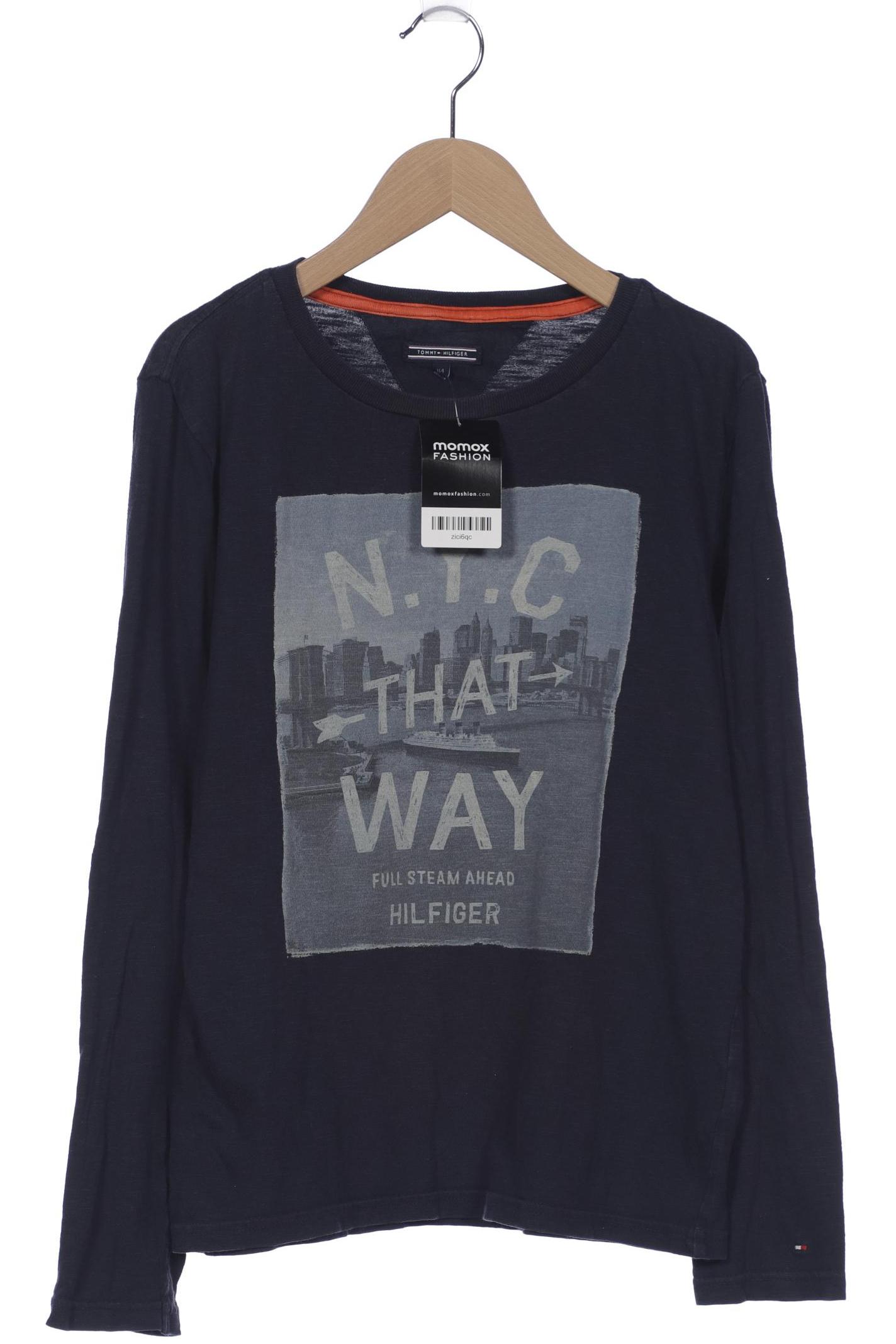 

Tommy Hilfiger Jungen Langarmshirt, marineblau