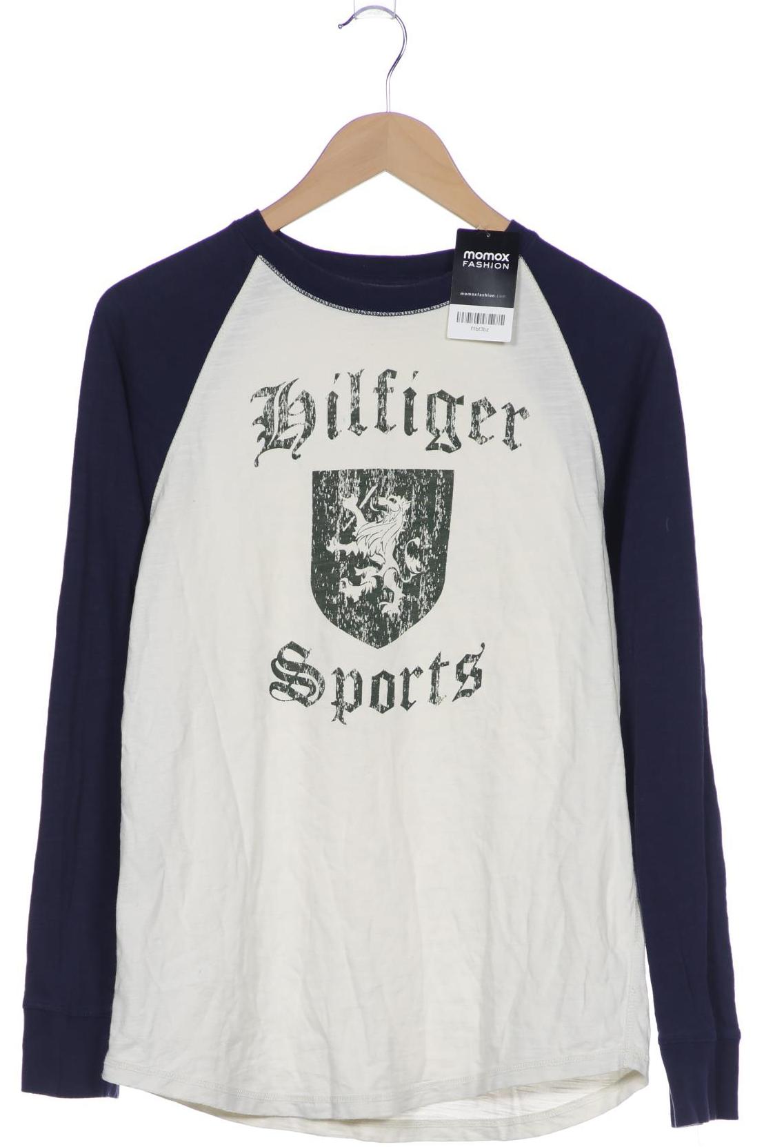 

Tommy Hilfiger Herren Langarmshirt, weiß, Gr. 170