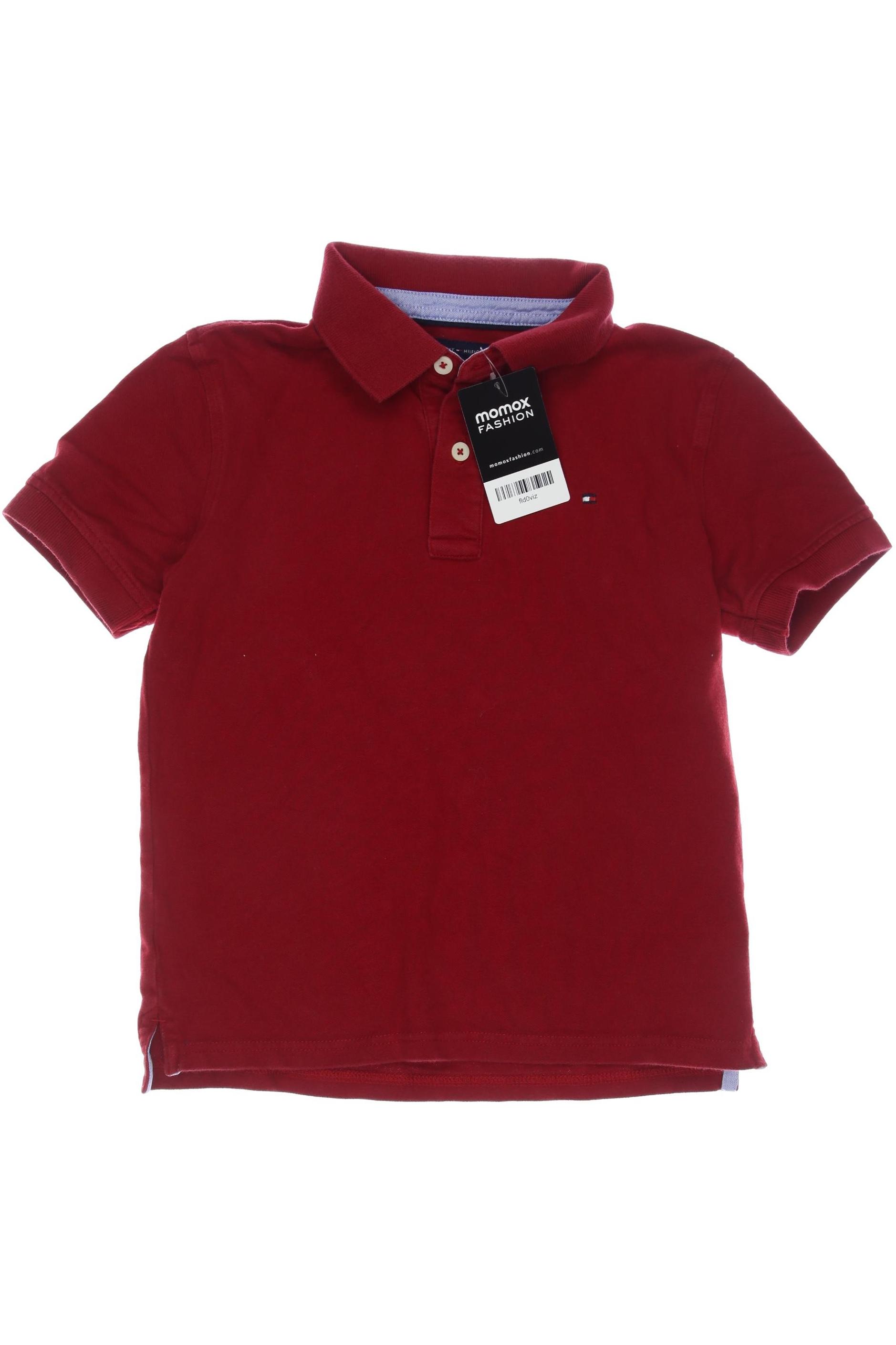 

Tommy Hilfiger Herren Poloshirt, rot, Gr. 140