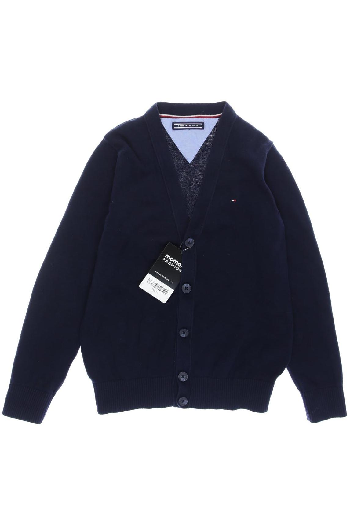 

Tommy Hilfiger Herren Strickjacke, marineblau, Gr. 146