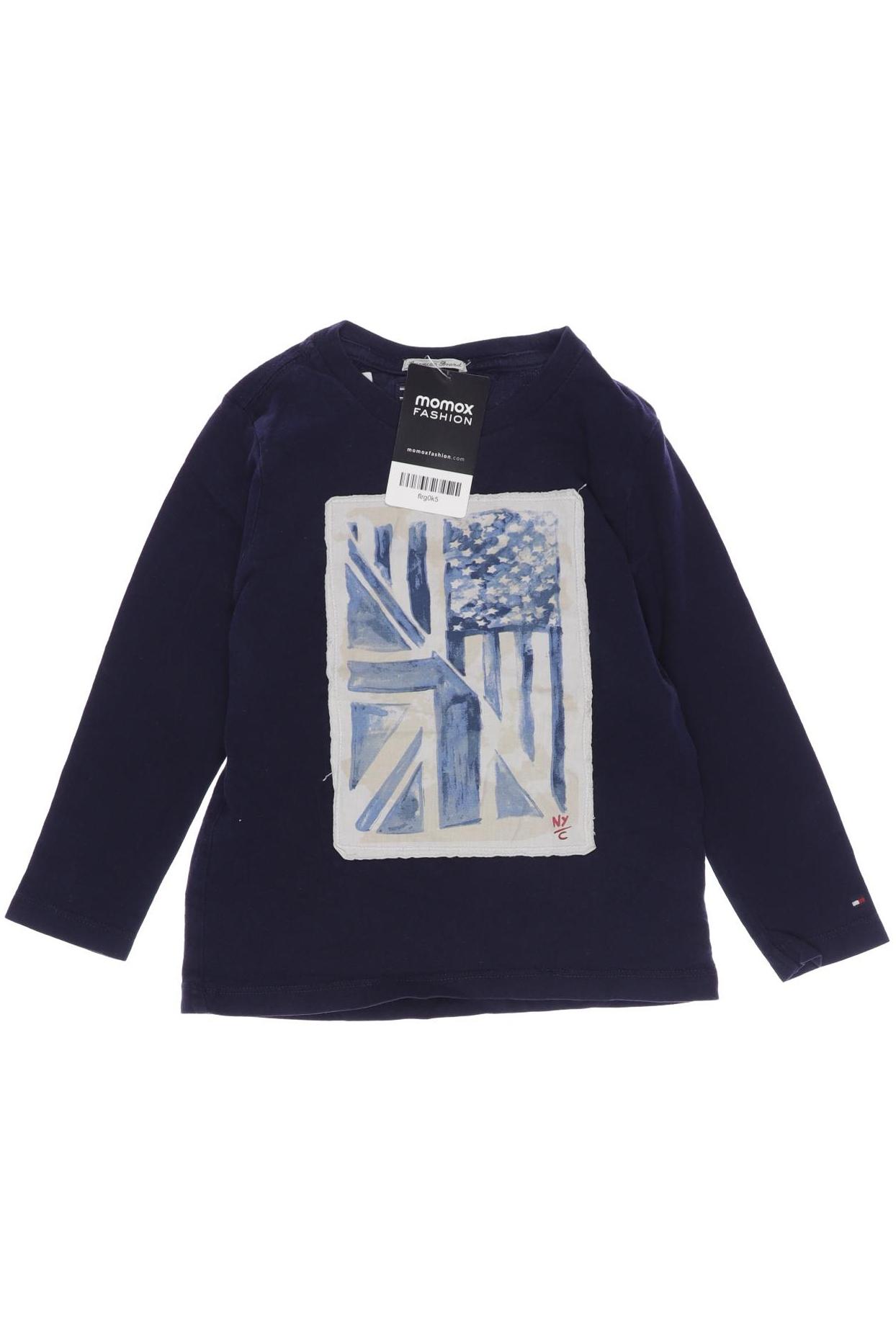 

Tommy Hilfiger Jungen Langarmshirt, marineblau