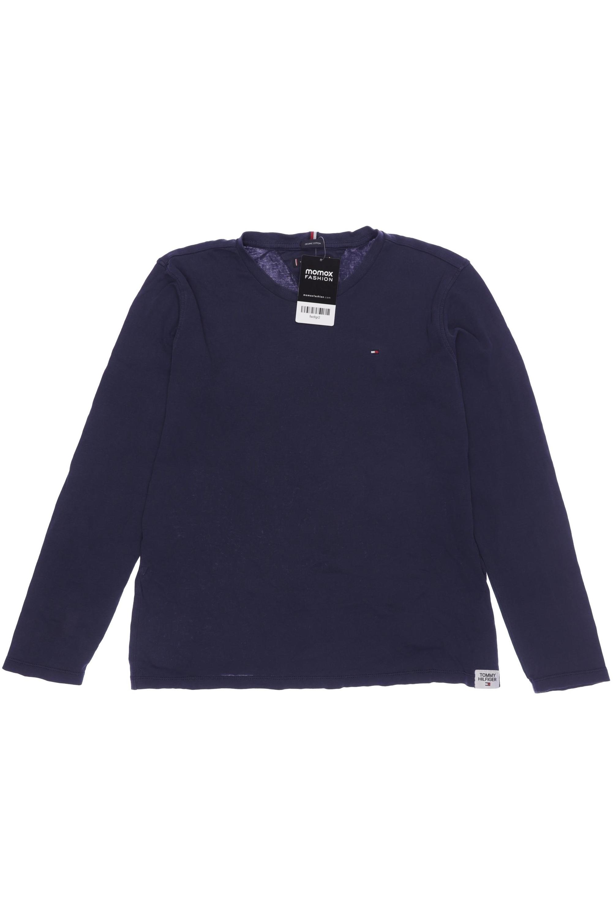 

Tommy Hilfiger Herren Langarmshirt, marineblau, Gr. 164