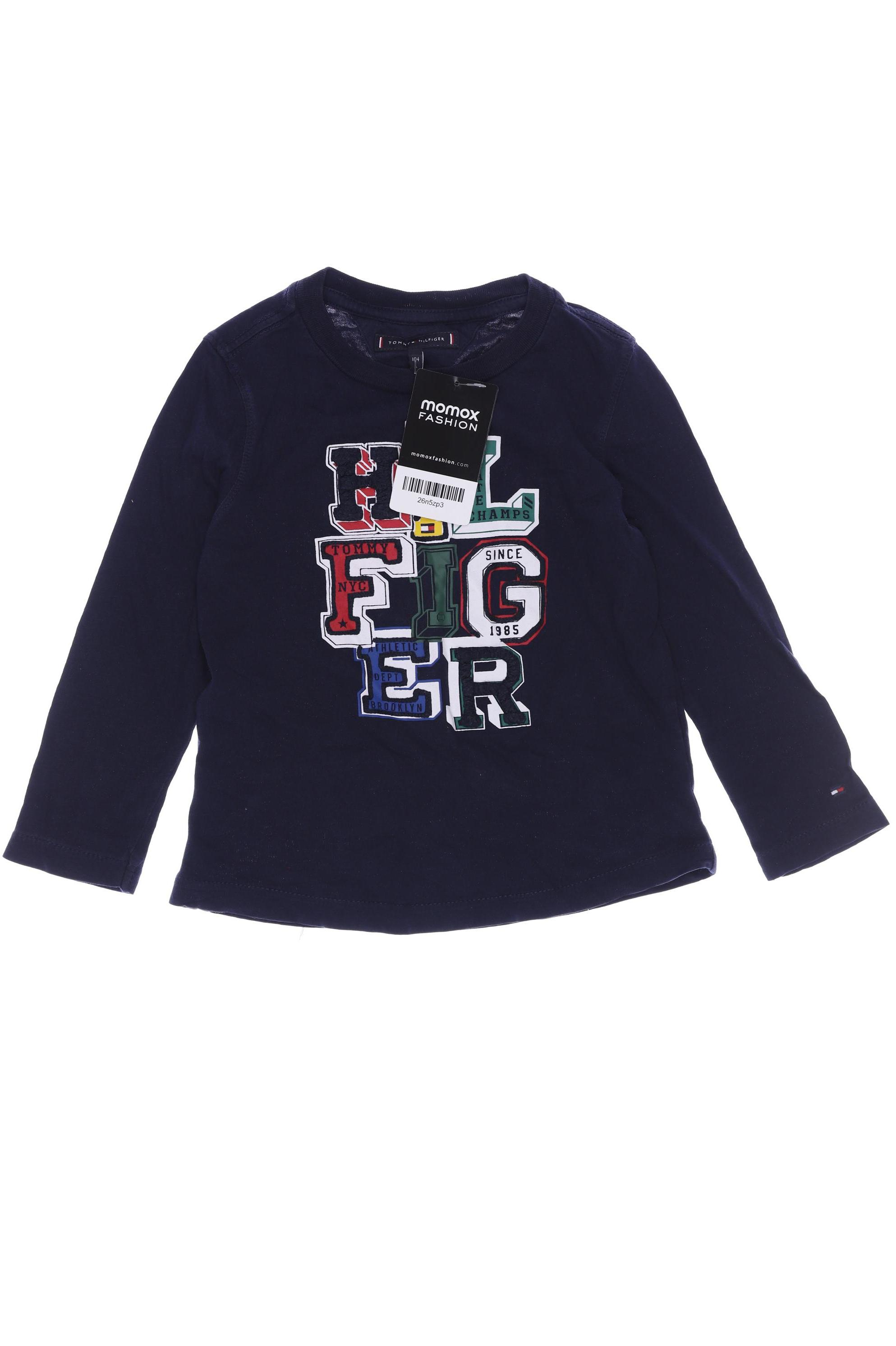 

Tommy Hilfiger Jungen Langarmshirt, marineblau