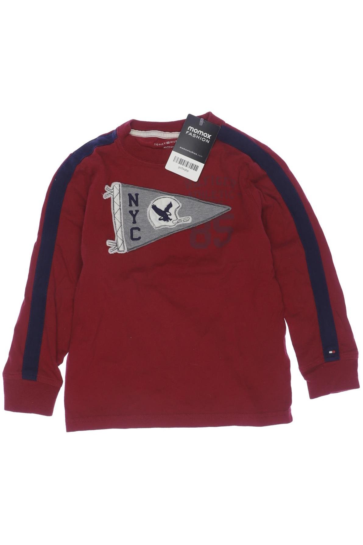 

Tommy Hilfiger Herren Langarmshirt, rot, Gr. 122