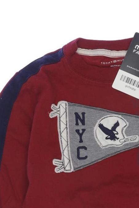 Thumbnail - Tommy Hilfiger Herren Langarmshirt, rot, Gr. 122