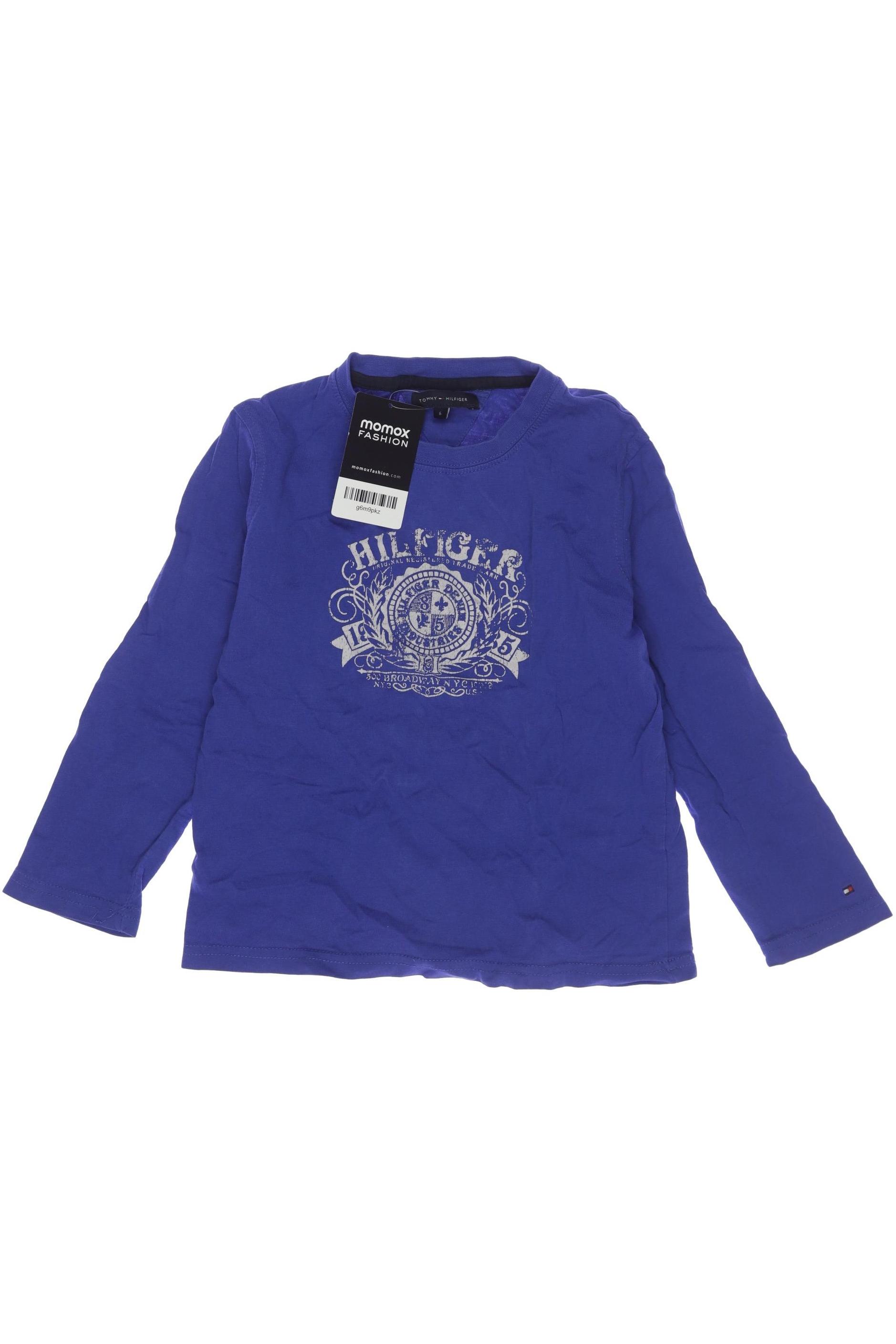 

Tommy Hilfiger Herren Langarmshirt, blau, Gr. 116