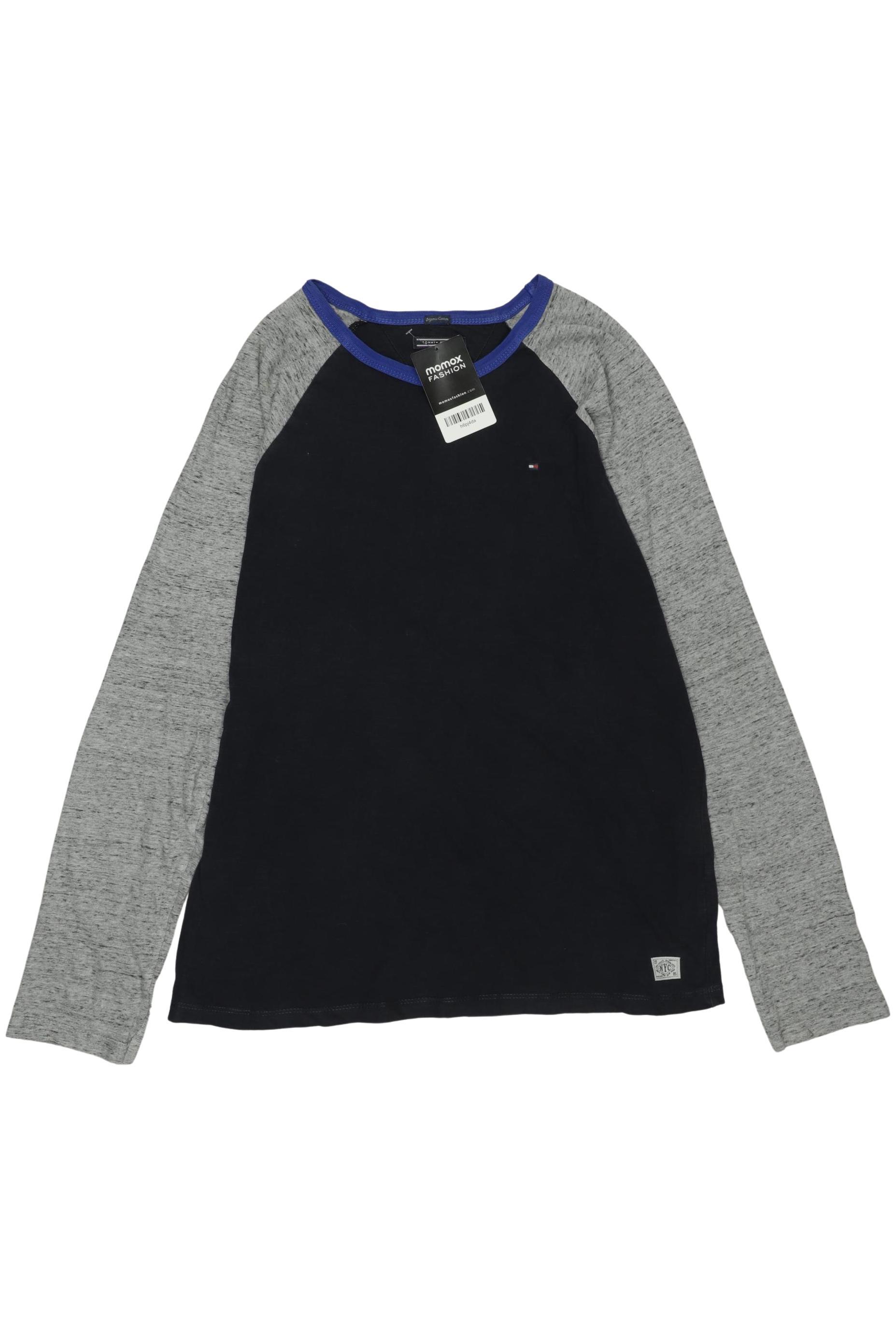 

Tommy Hilfiger Herren Langarmshirt, marineblau, Gr. 176