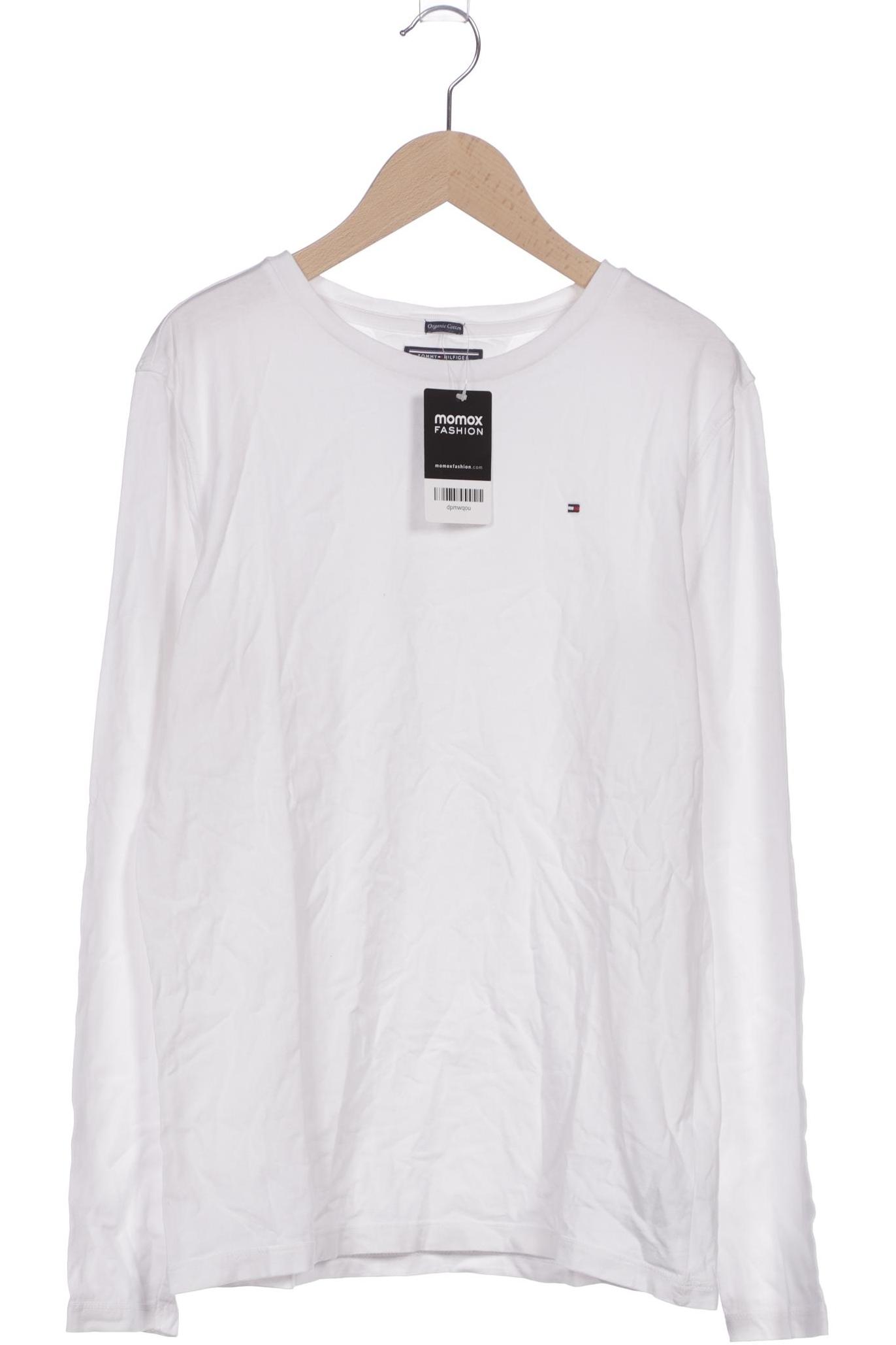 

Tommy Hilfiger Herren Langarmshirt, weiß, Gr. 176