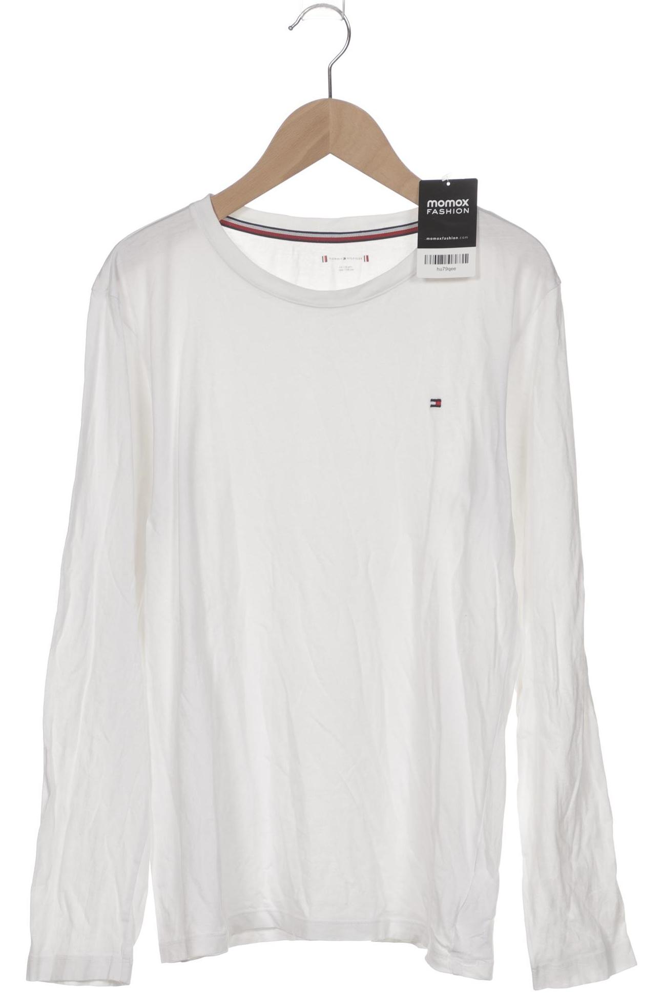 

Tommy Hilfiger Herren Langarmshirt, weiß, Gr. 164