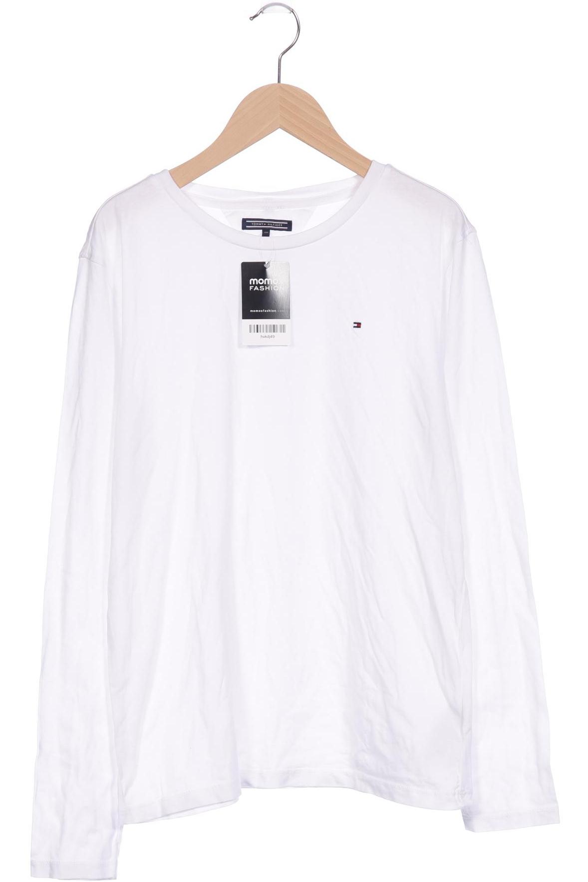 

Tommy Hilfiger Herren Langarmshirt, weiß, Gr. 176