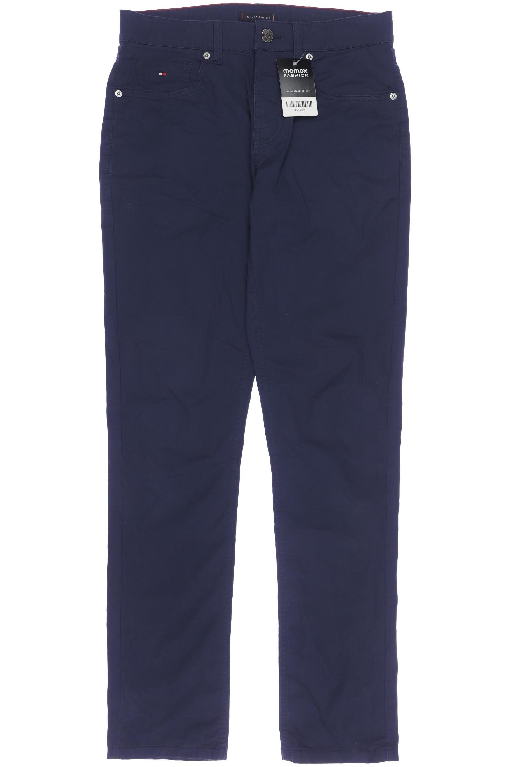 

Tommy Hilfiger Herren Stoffhose, marineblau, Gr. 176