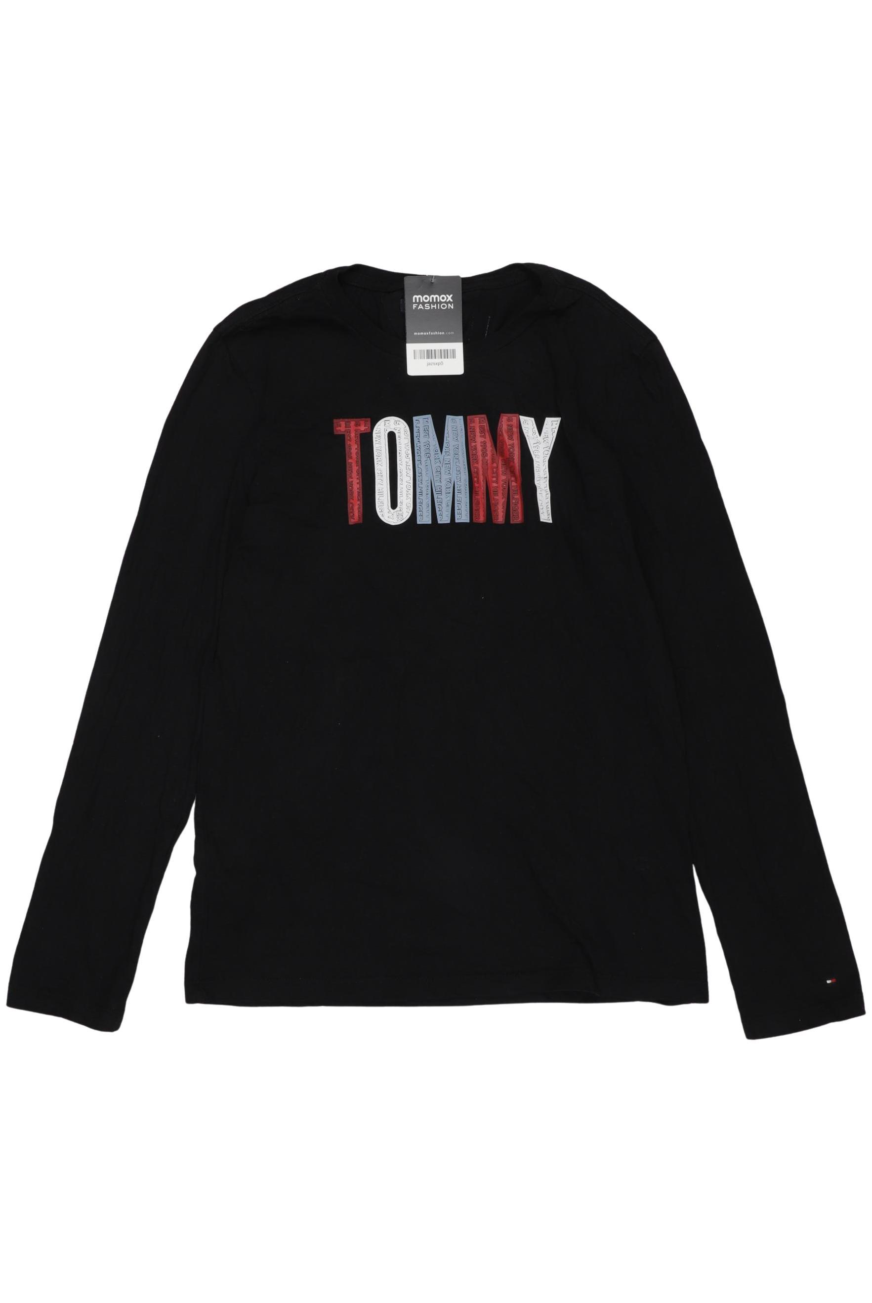 

Tommy Hilfiger Herren Langarmshirt, schwarz, Gr. 176