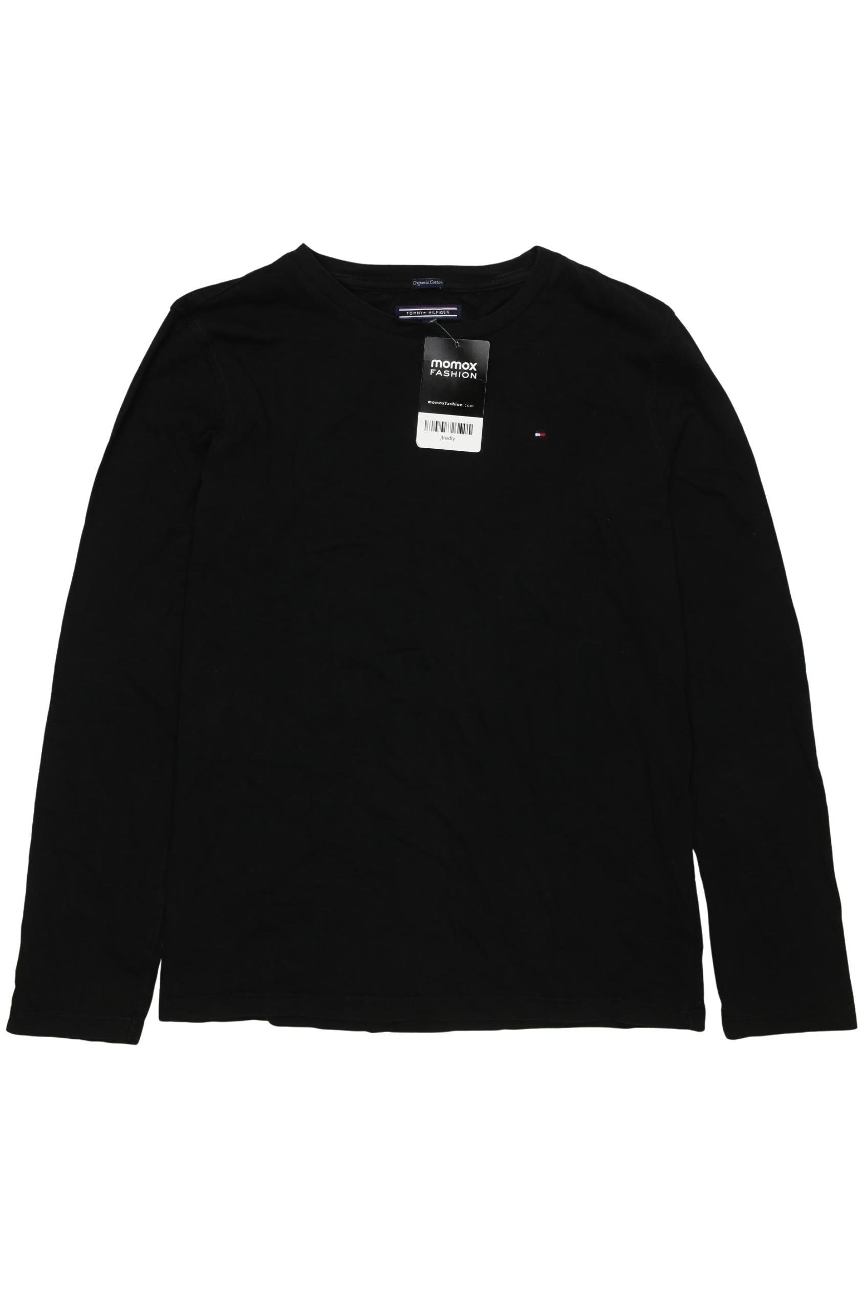 

Tommy Hilfiger Herren Langarmshirt, schwarz, Gr. 164
