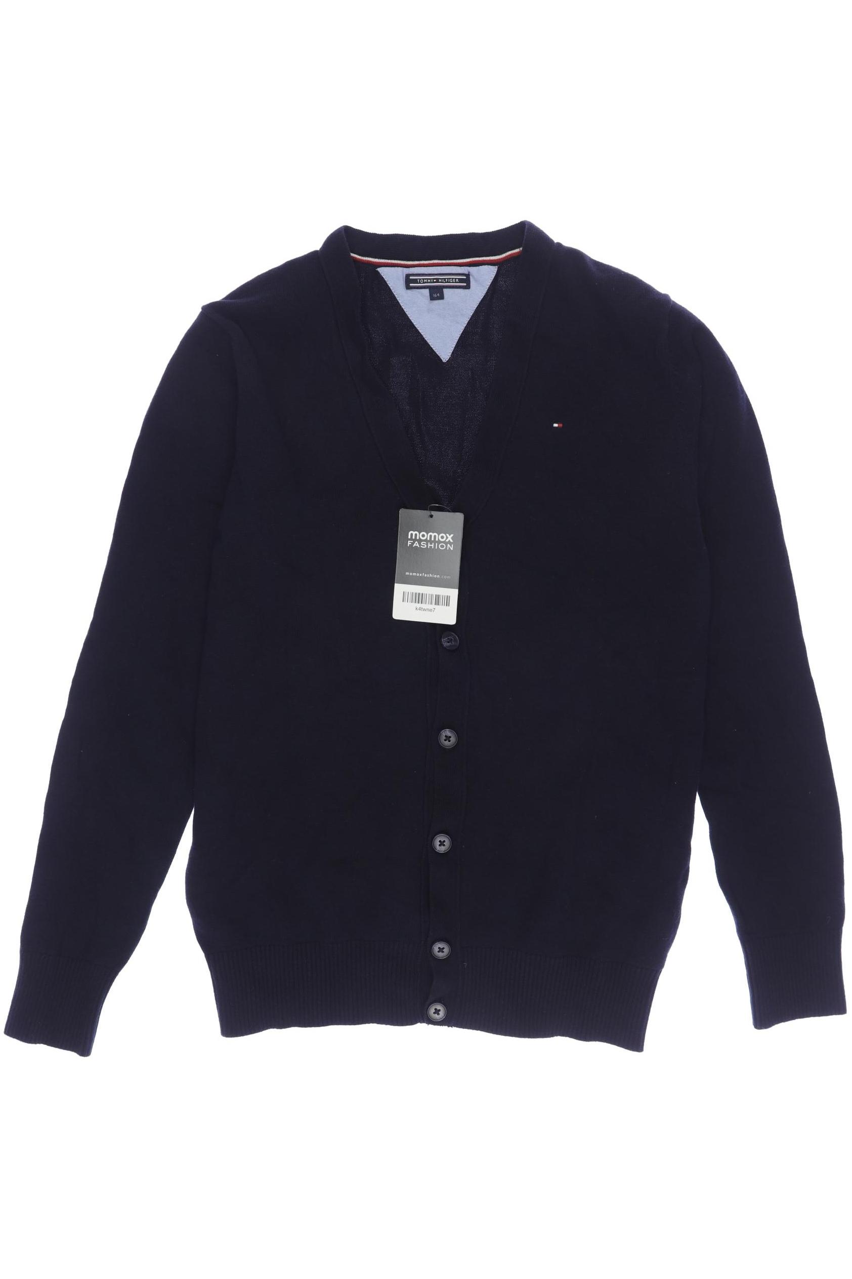 

Tommy Hilfiger Herren Strickjacke, marineblau, Gr. 164