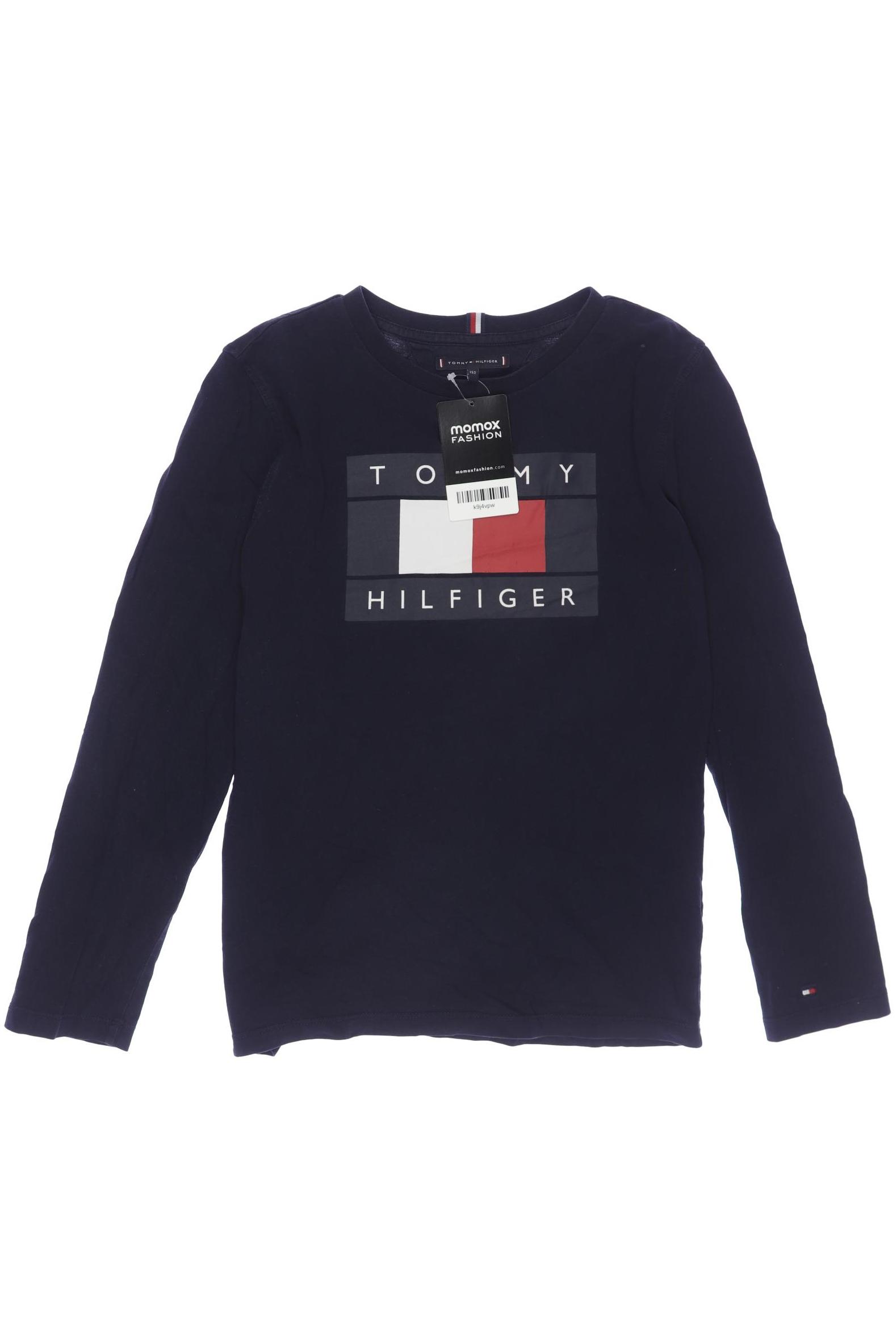 

Tommy Hilfiger Herren Langarmshirt, marineblau, Gr. 152