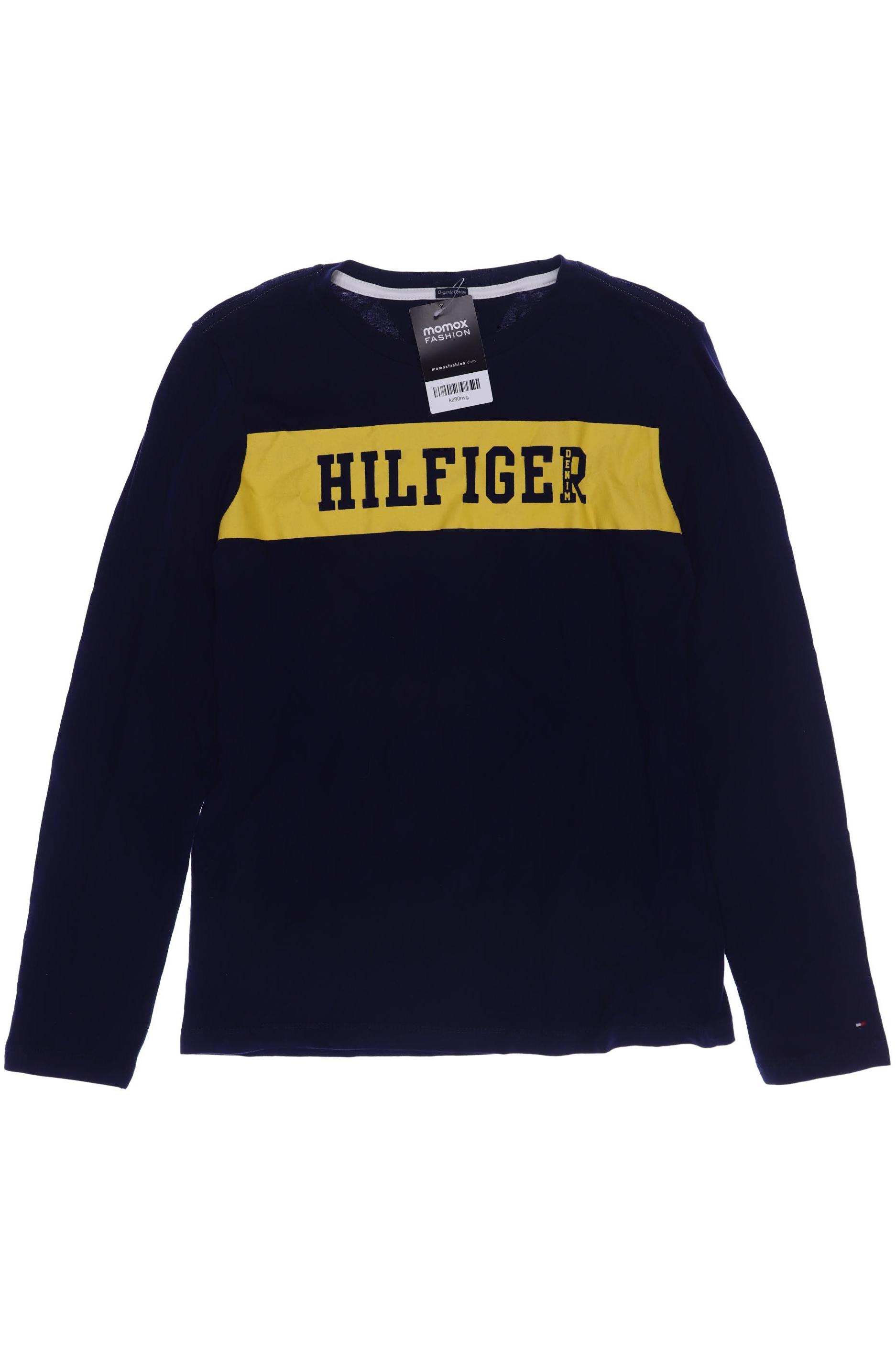 

Tommy Hilfiger Herren Langarmshirt, marineblau, Gr. 164