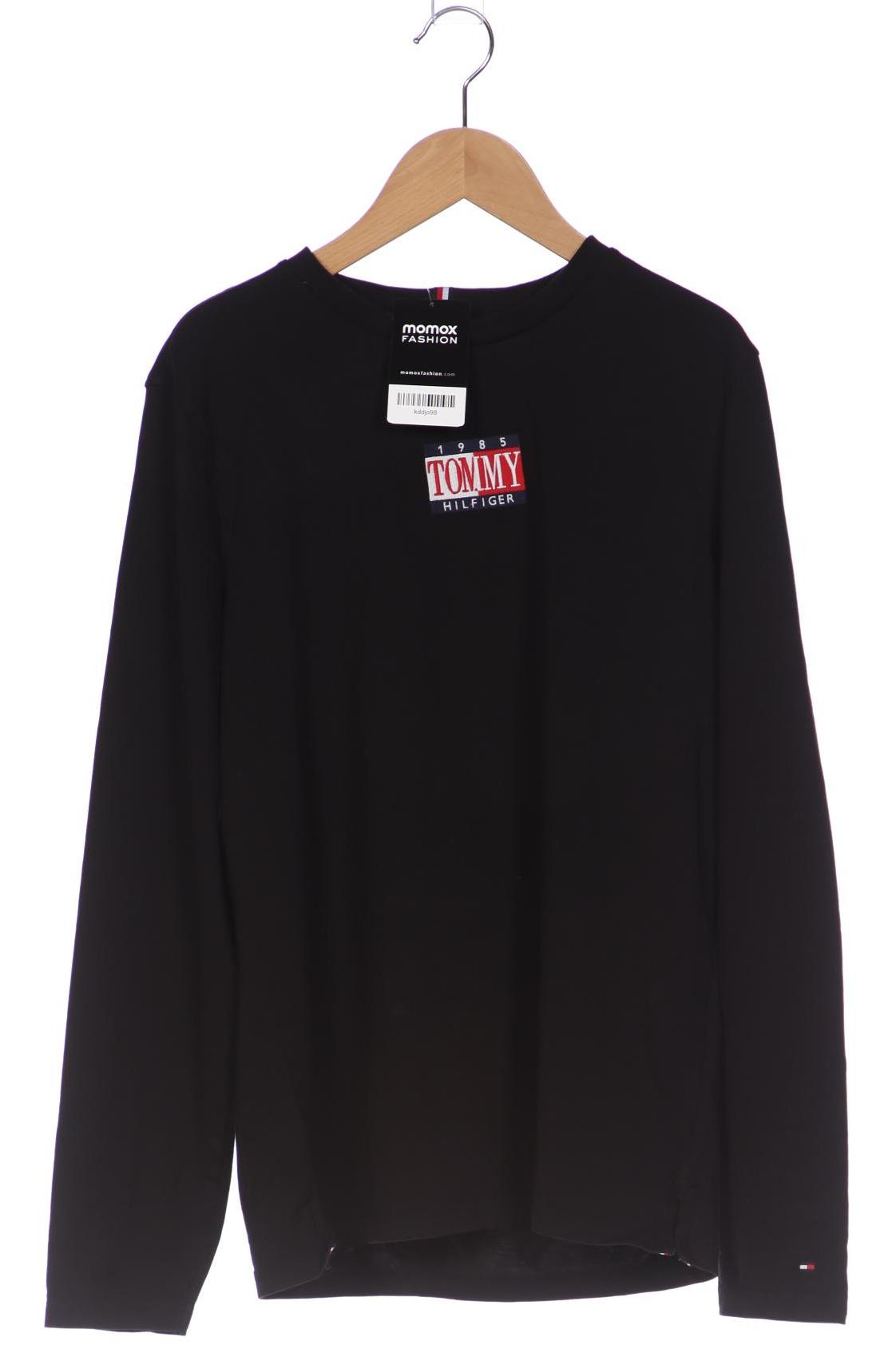 

Tommy Hilfiger Herren Langarmshirt, schwarz, Gr. 176