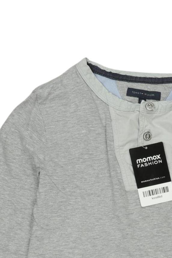 Thumbnail - Tommy Hilfiger Jungen Langarmshirt, grau, Gr. 140