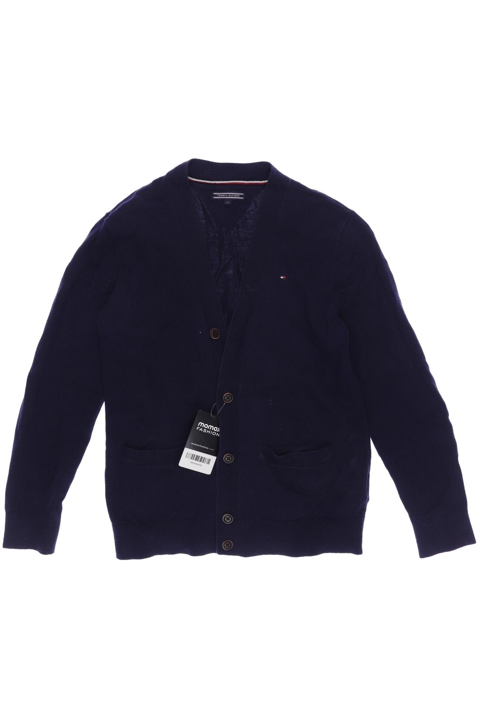 

Tommy Hilfiger Herren Strickjacke, marineblau, Gr. 152
