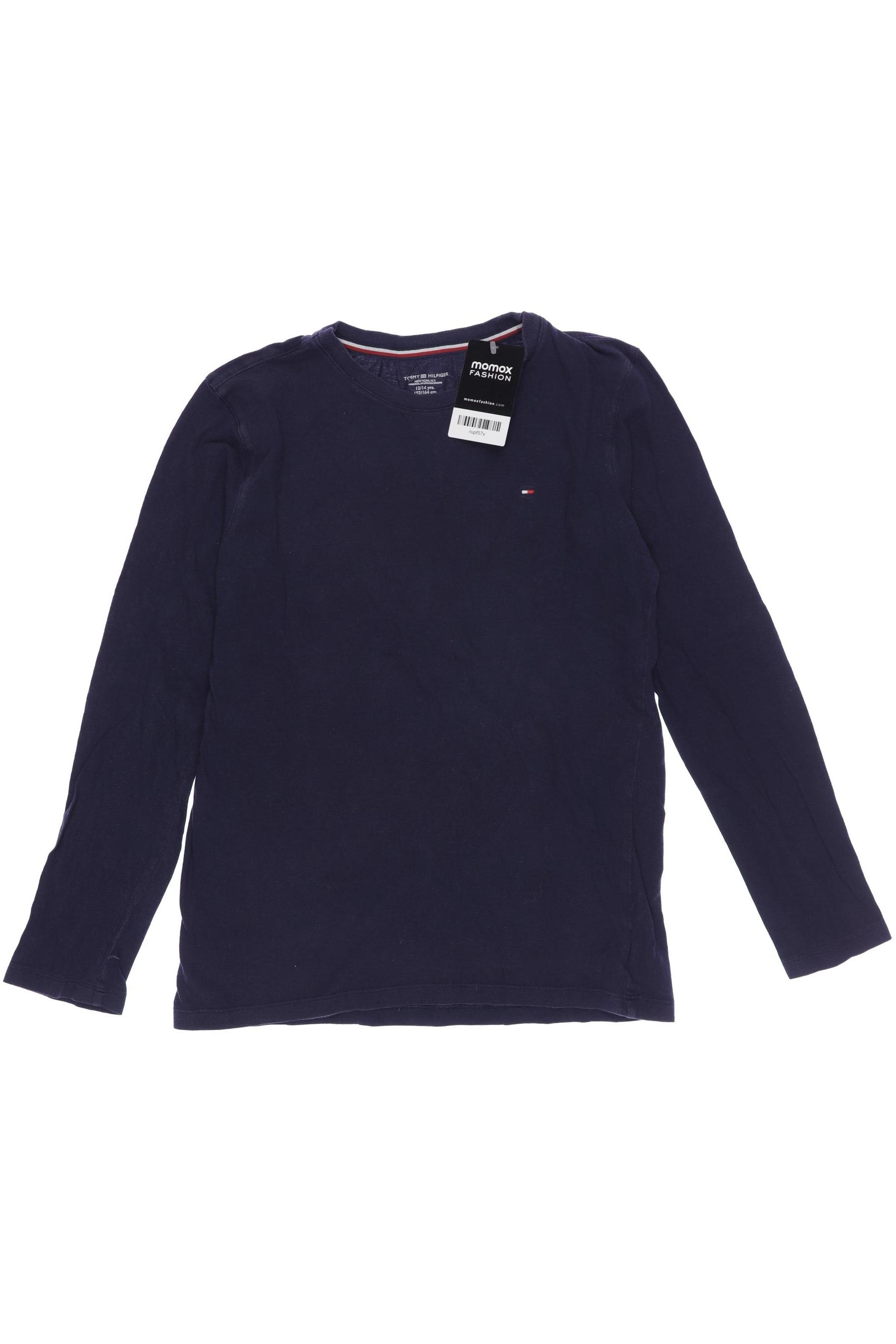 

Tommy Hilfiger Herren Langarmshirt, marineblau, Gr. 152