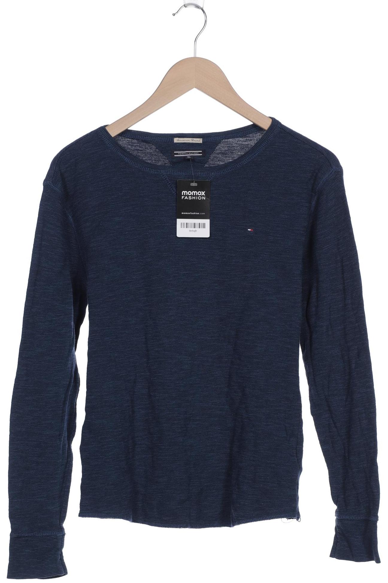 

Tommy Hilfiger Herren Langarmshirt, marineblau, Gr. 164