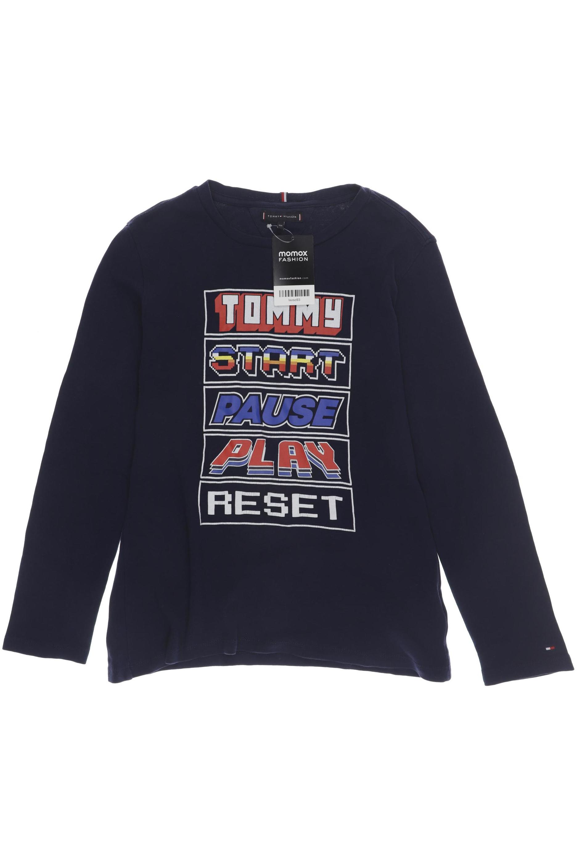

Tommy Hilfiger Jungen Langarmshirt, marineblau