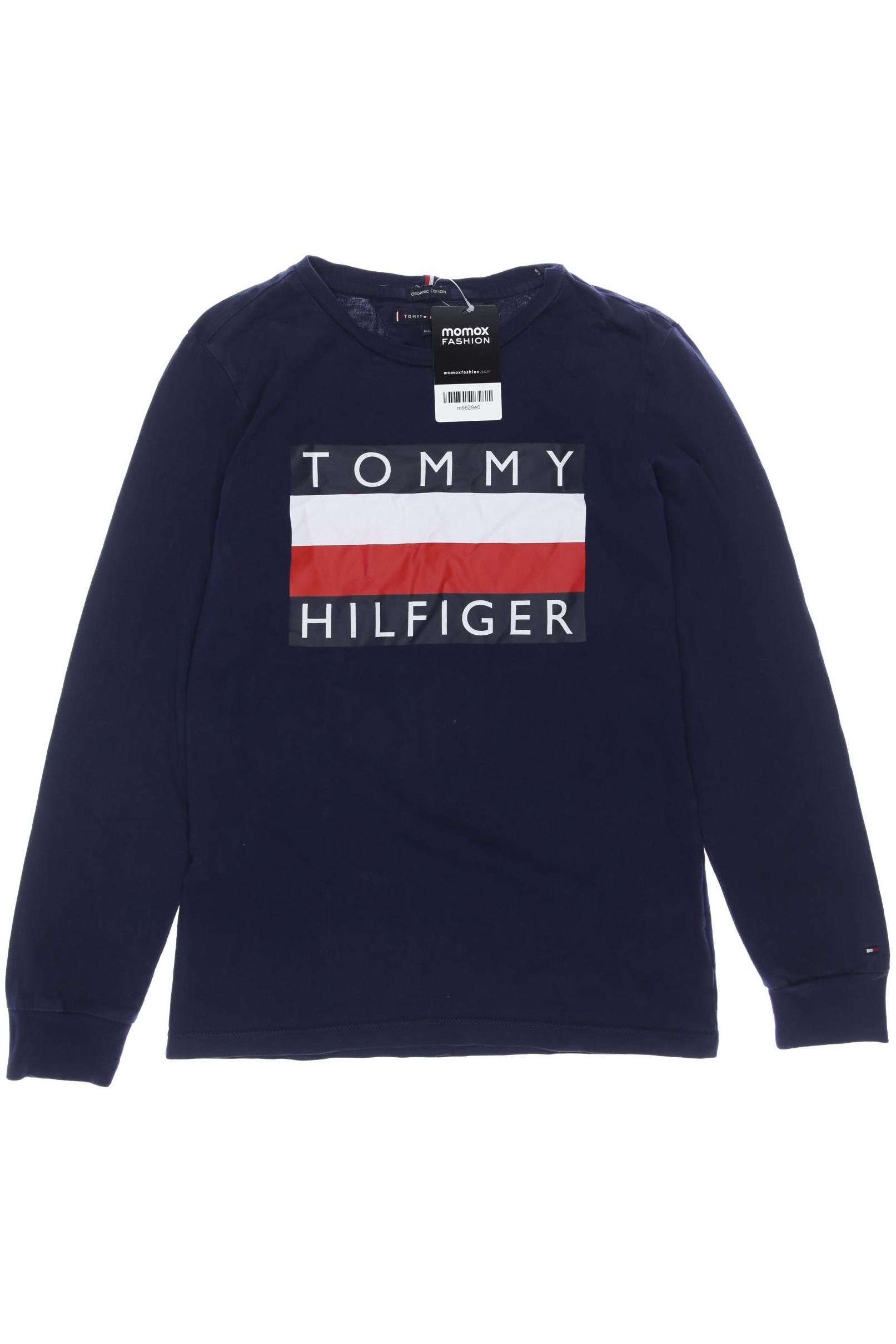 

Tommy Hilfiger Herren Langarmshirt, marineblau, Gr. 164