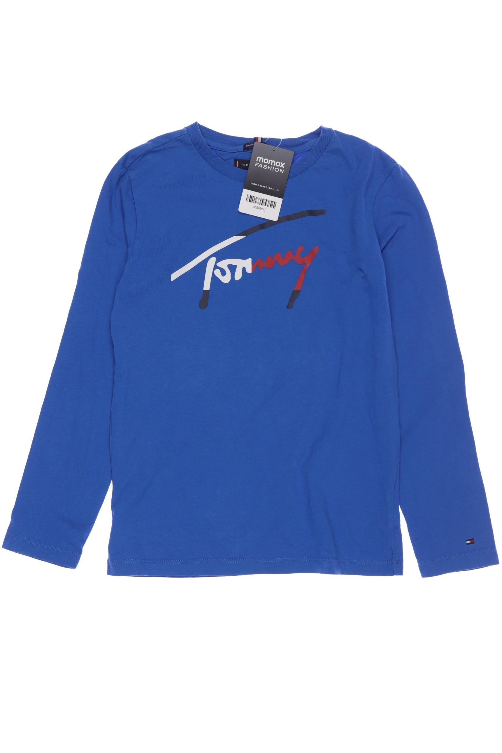 

Tommy Hilfiger Herren Langarmshirt, blau, Gr. 152