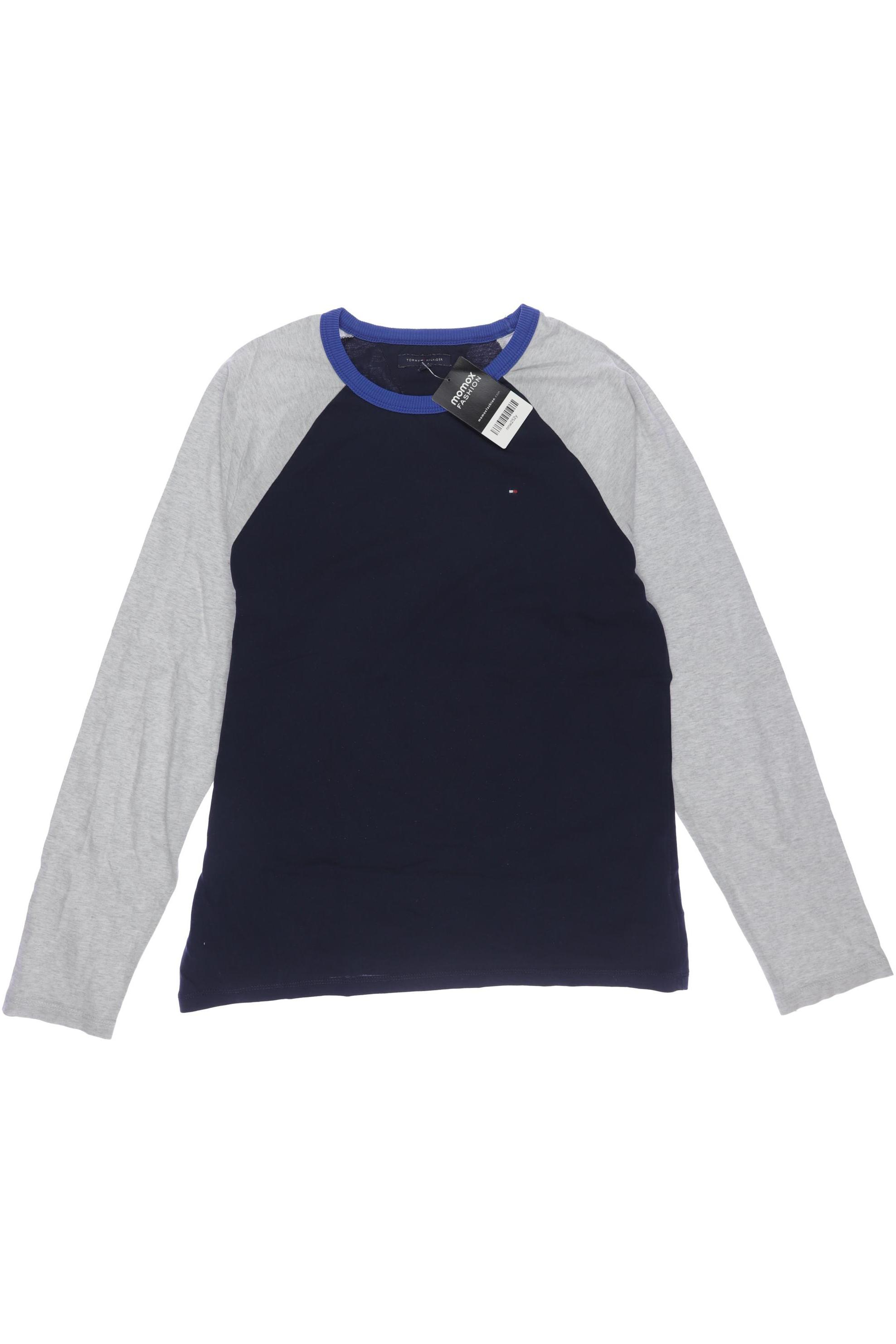 

Tommy Hilfiger Herren Langarmshirt, marineblau, Gr. 176