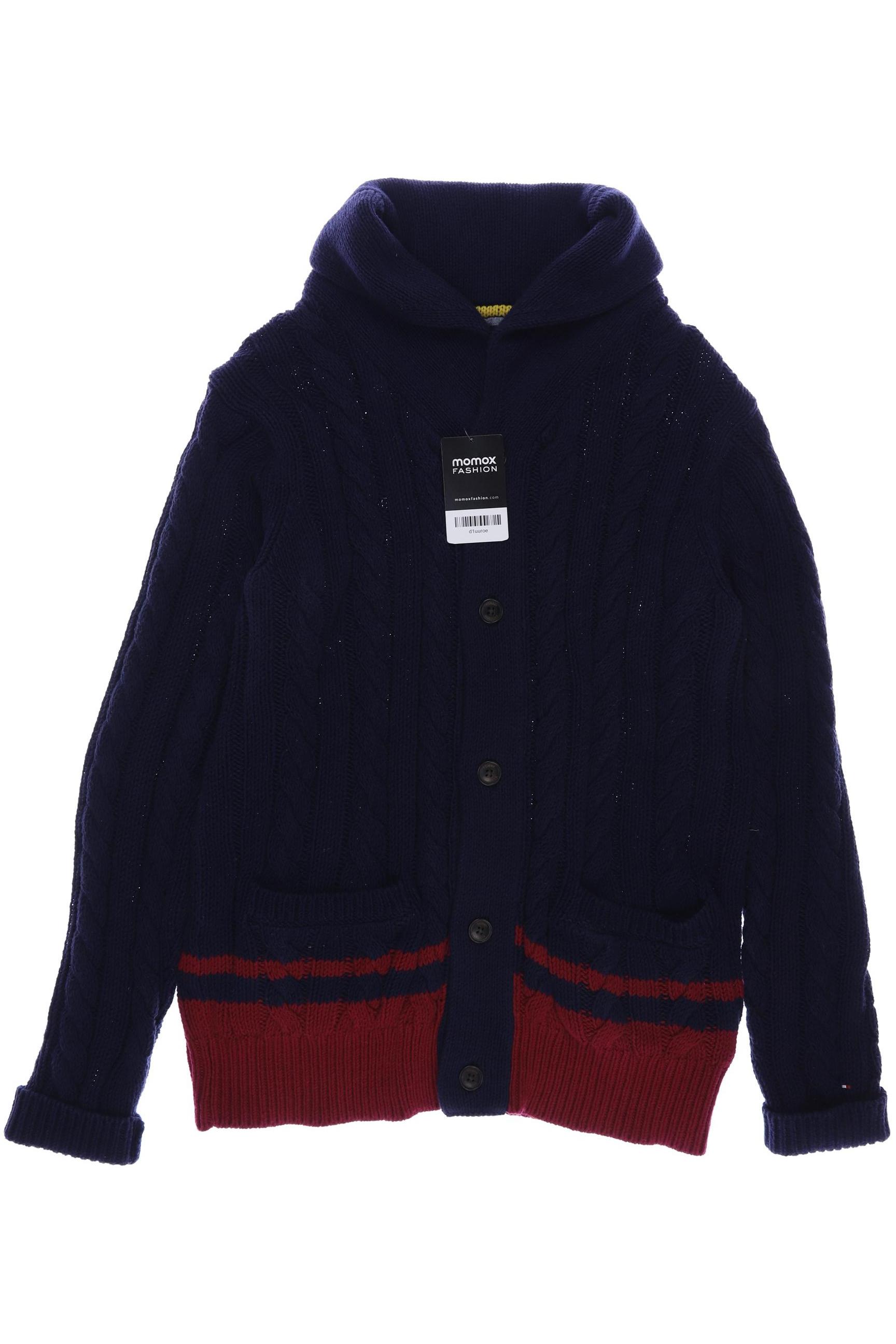 

Tommy Hilfiger Herren Strickjacke, marineblau, Gr. 176