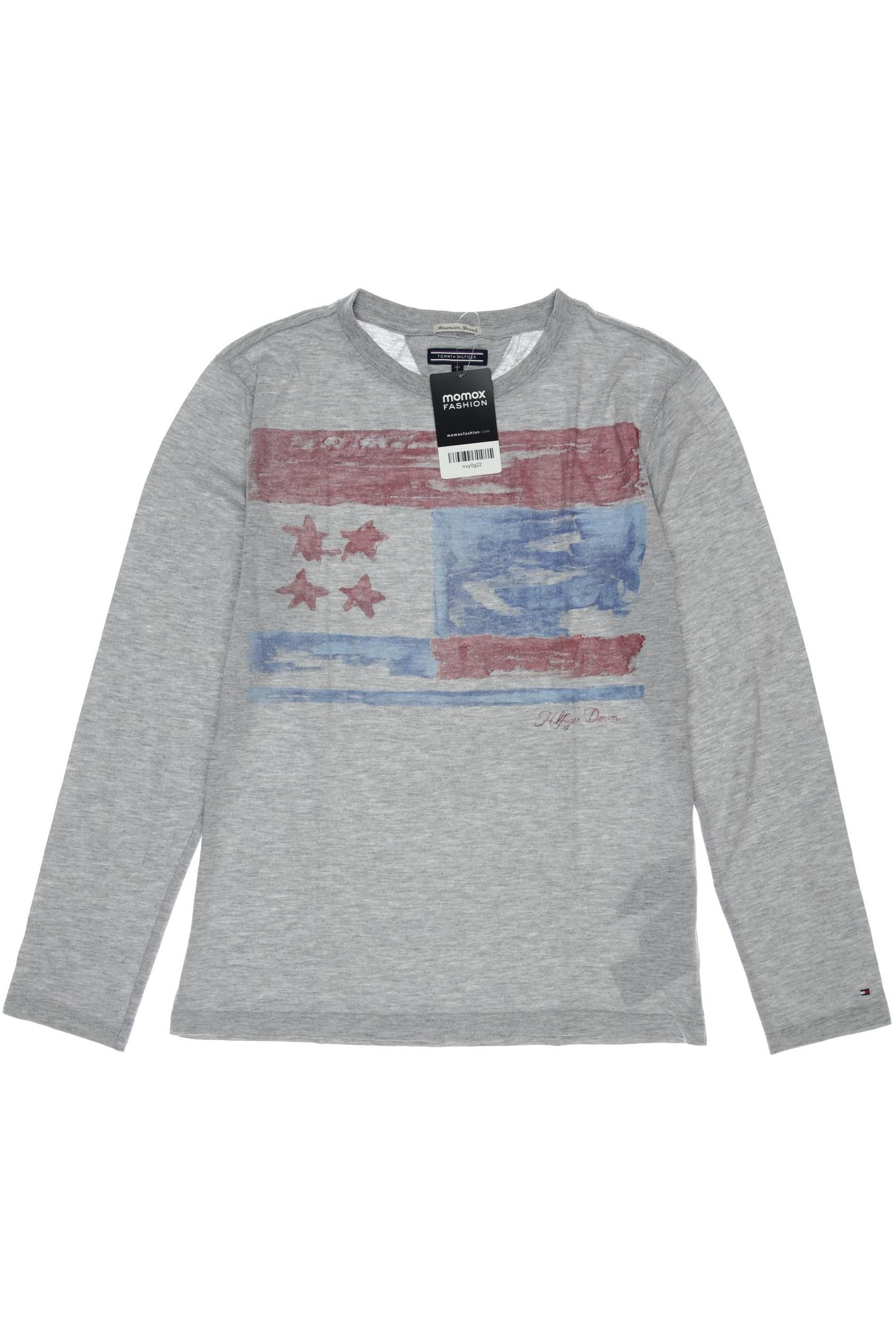 

Tommy Hilfiger Herren Langarmshirt, grau, Gr. 164