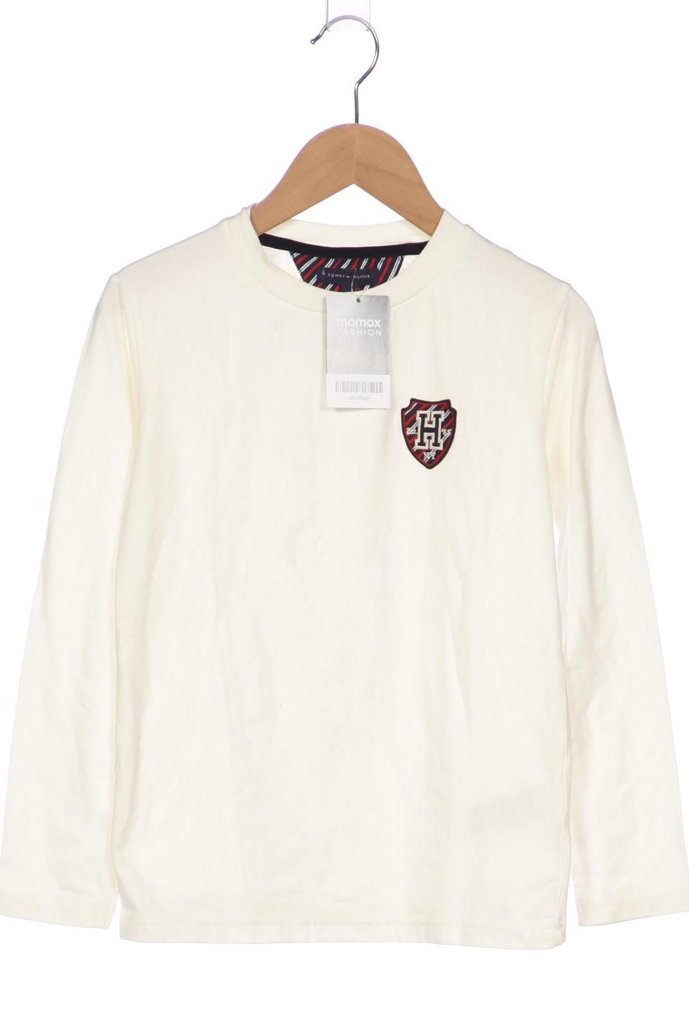 

Tommy Hilfiger Herren Langarmshirt, weiß, Gr. 140