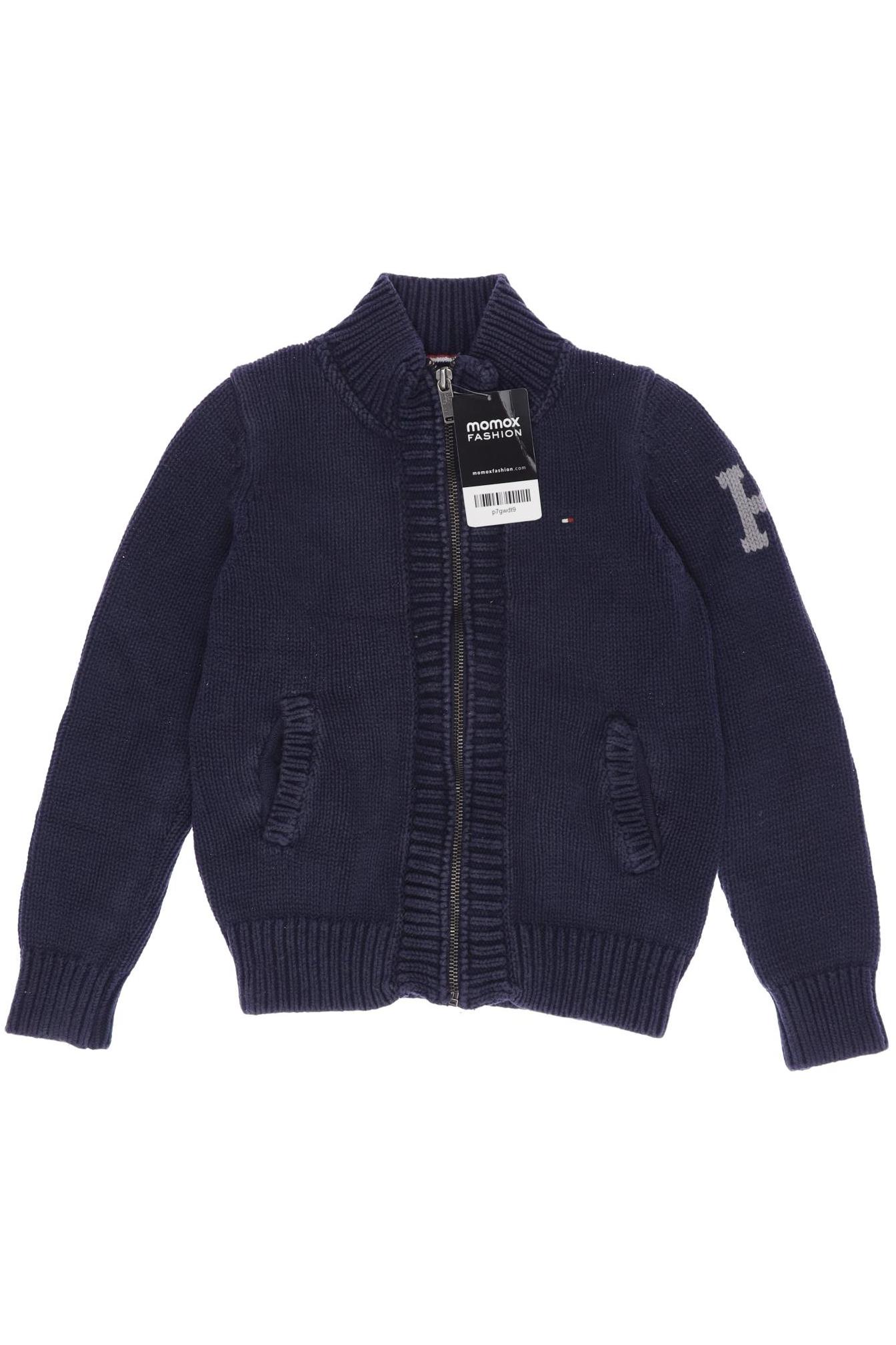 

Tommy Hilfiger Herren Strickjacke, marineblau, Gr. 128