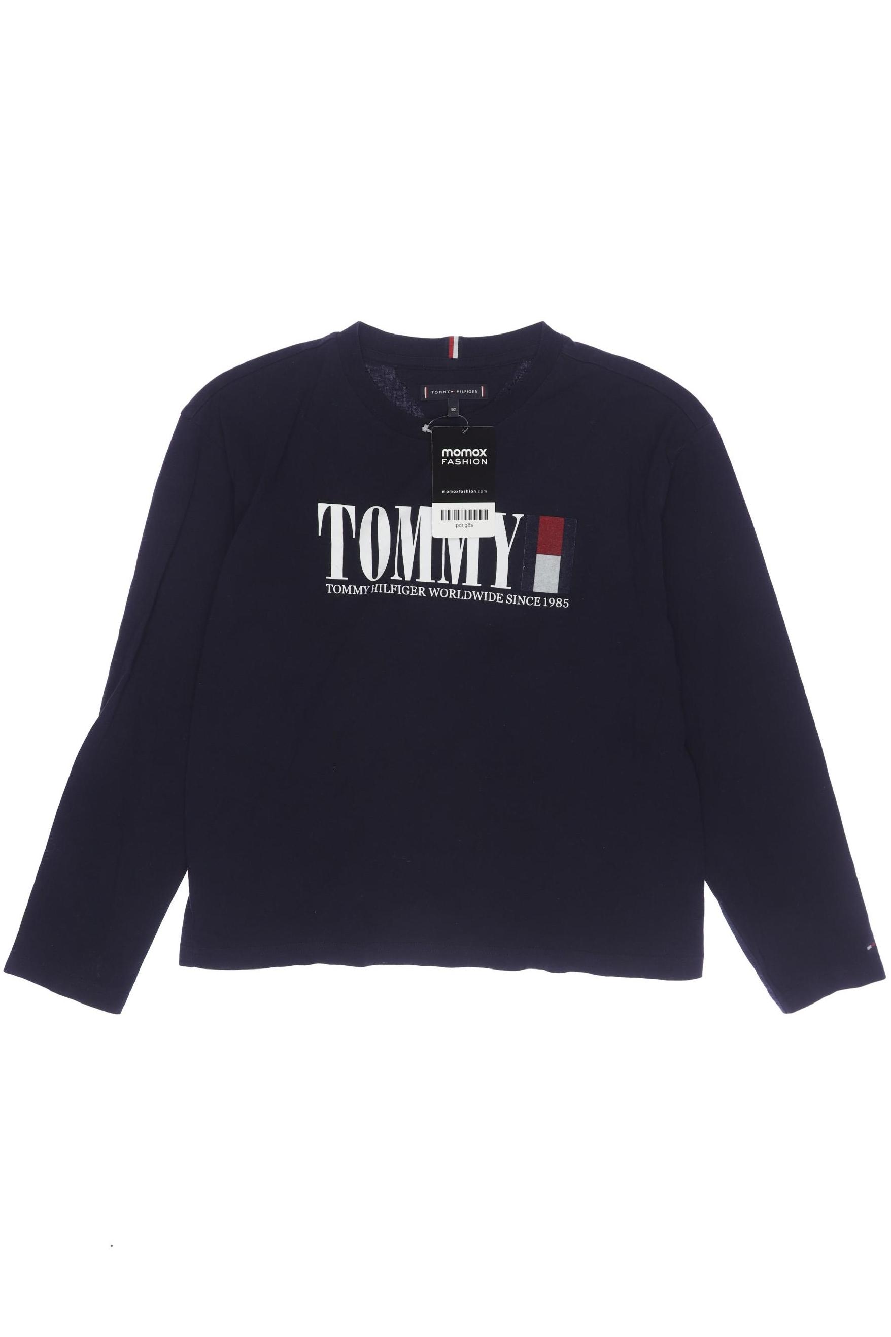 

Tommy Hilfiger Herren Langarmshirt, marineblau, Gr. 152