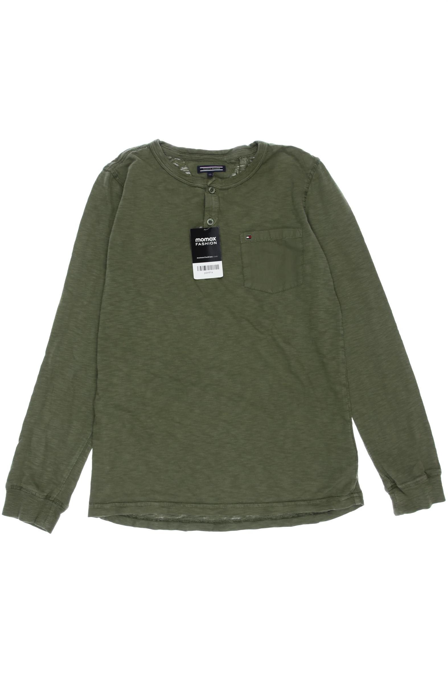 

Tommy Hilfiger Herren Langarmshirt, grün, Gr. 176