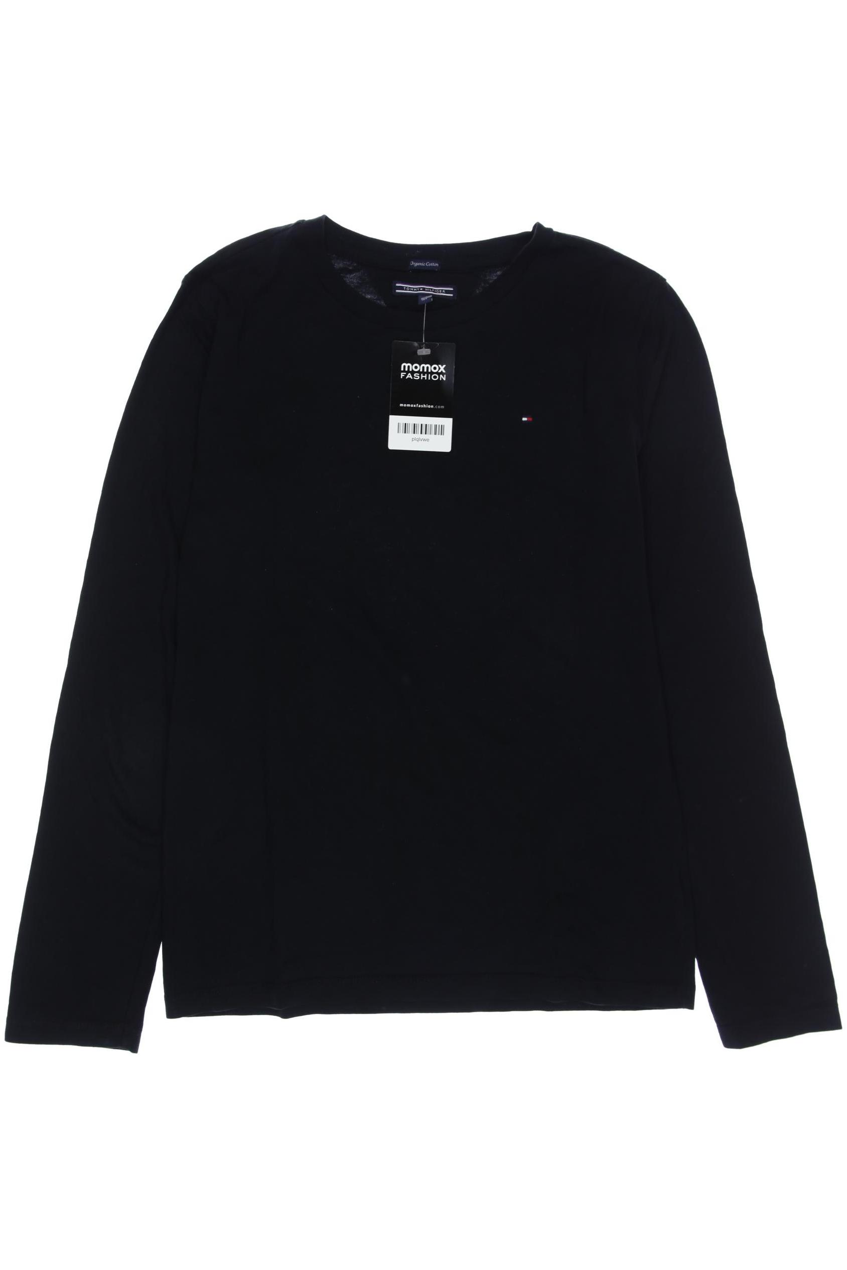 

Tommy Hilfiger Herren Langarmshirt, schwarz, Gr. 164