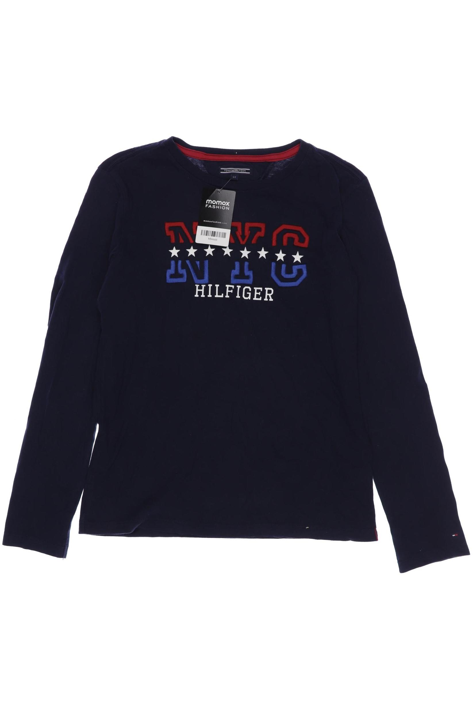 

Tommy Hilfiger Jungen Langarmshirt, marineblau