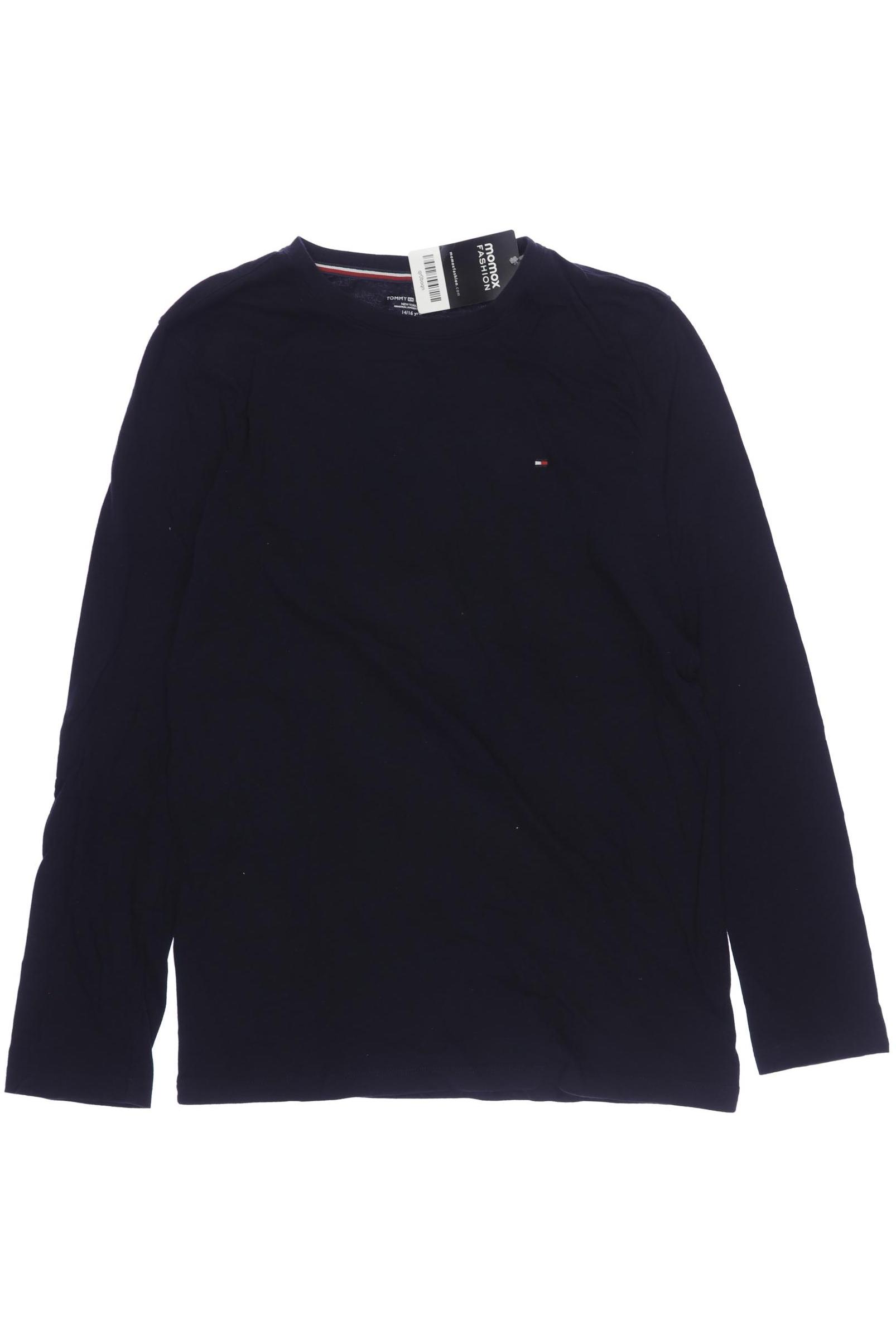 

Tommy Hilfiger Herren Langarmshirt, marineblau, Gr. 164