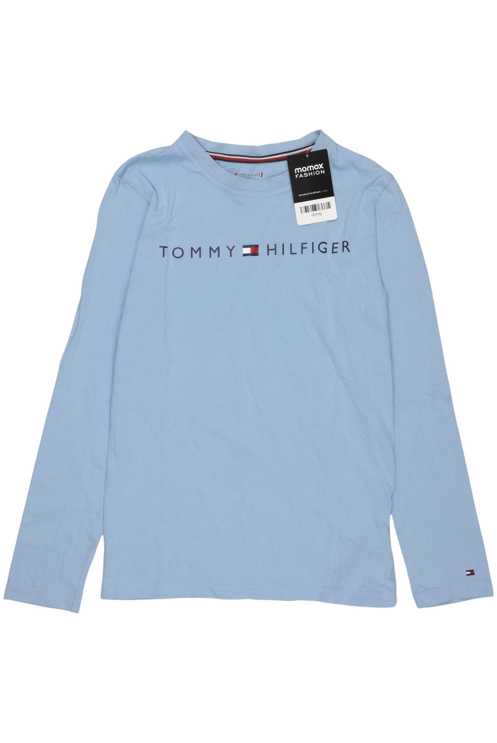 

Tommy Hilfiger Herren Langarmshirt, blau, Gr. 140