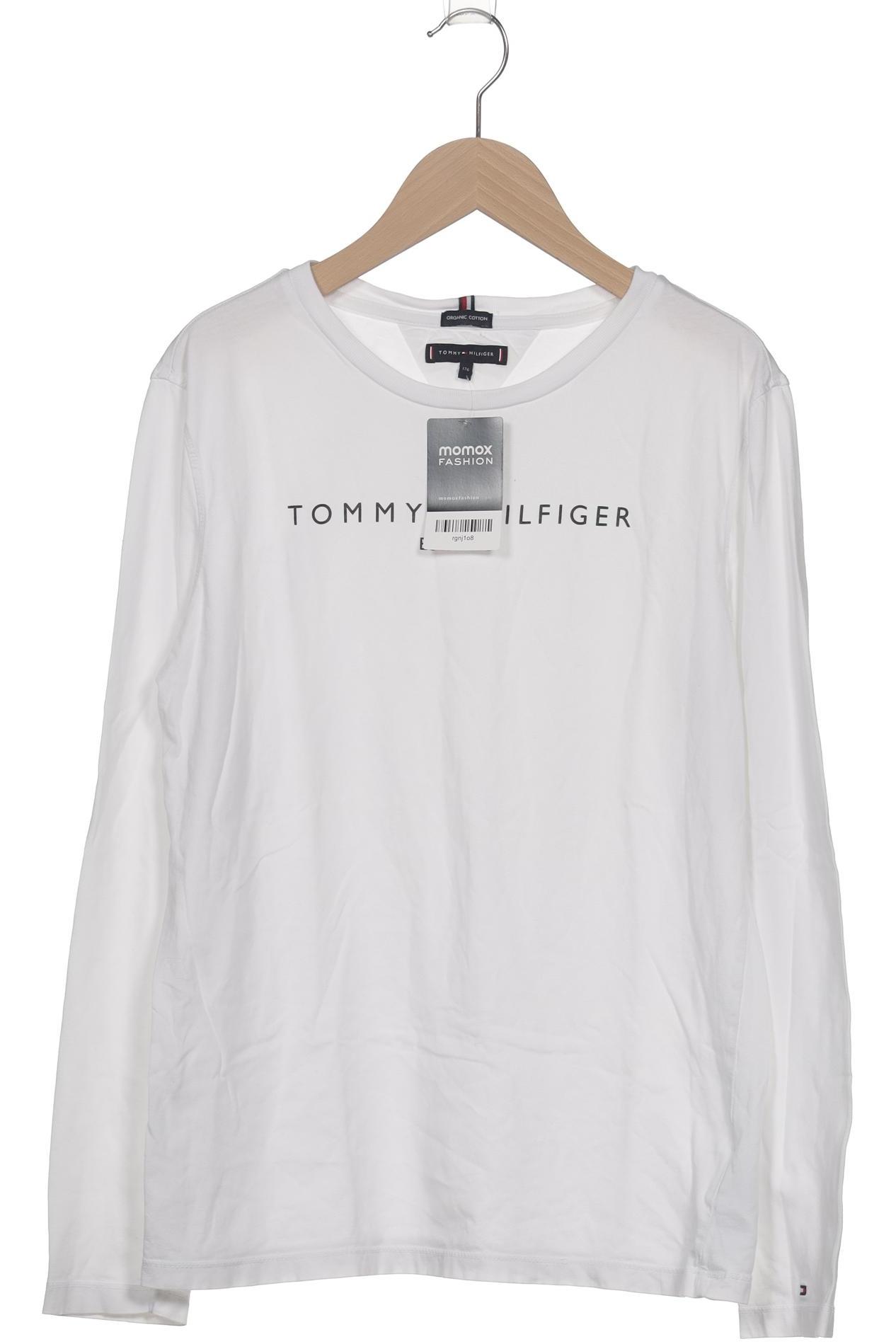 

Tommy Hilfiger Herren Langarmshirt, weiß, Gr. 176