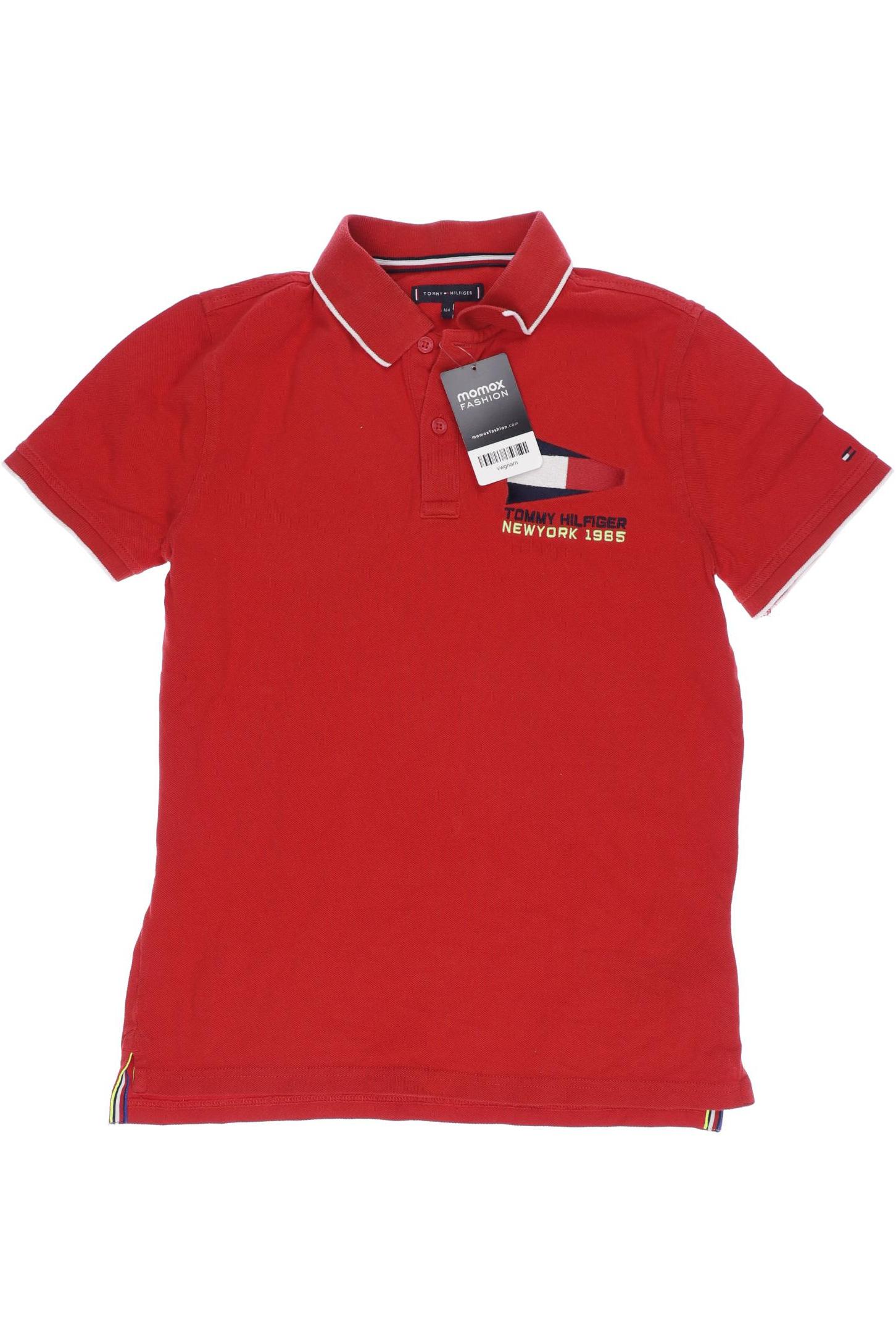 

Tommy Hilfiger Herren Poloshirt, rot, Gr. 164