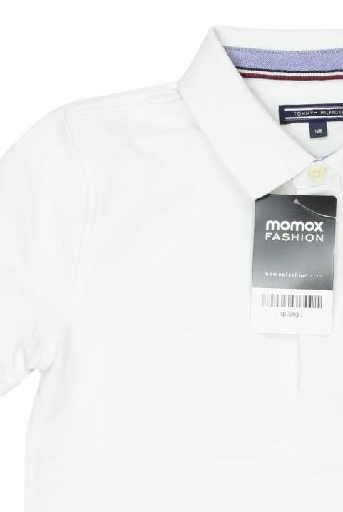 Thumbnail - Tommy Hilfiger Jungen Poloshirt, weiß, Gr. 128