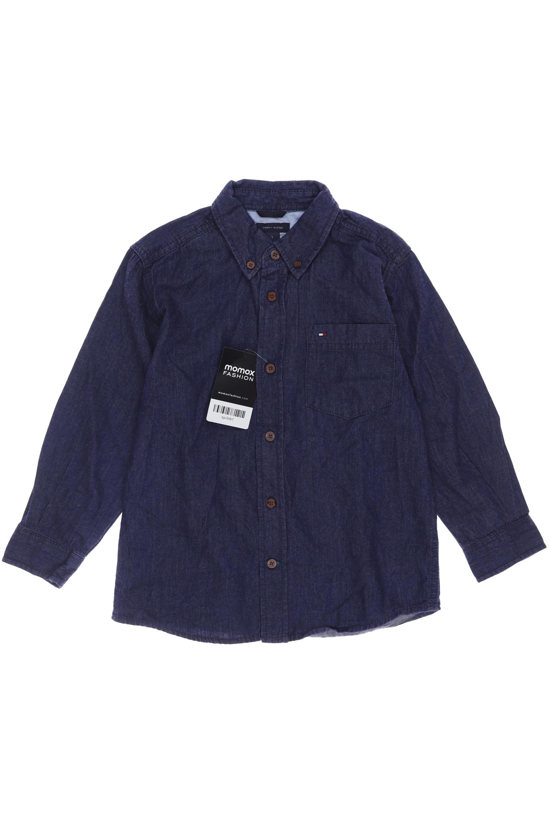 

Tommy Hilfiger Jungen Hemd, marineblau