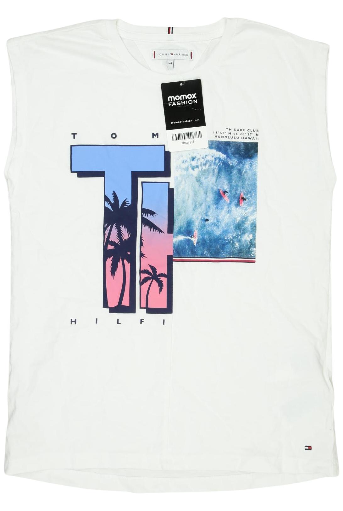 

Tommy Hilfiger Herren T-Shirt, weiß, Gr. 164