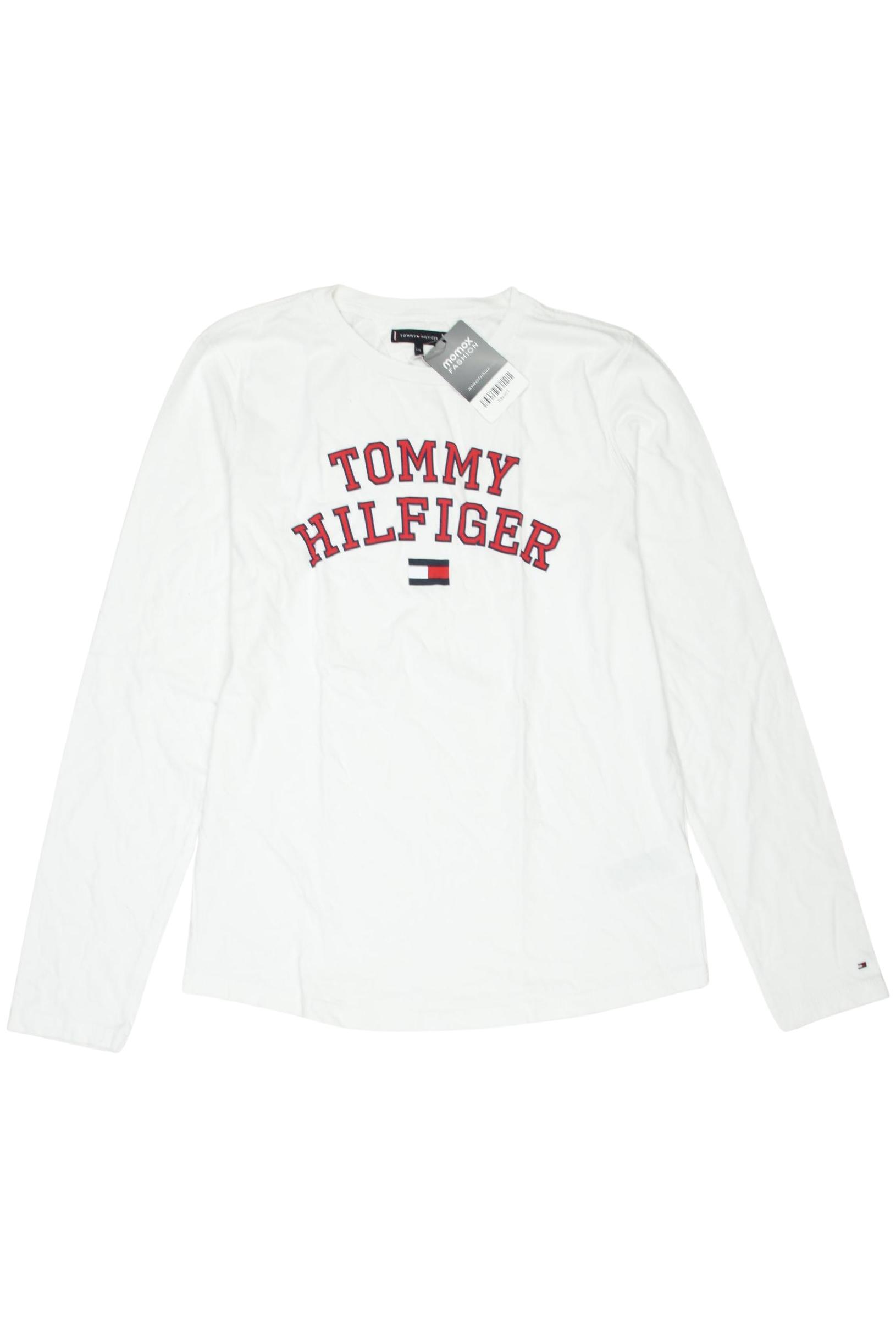 

Tommy Hilfiger Herren Langarmshirt, weiß, Gr. 176