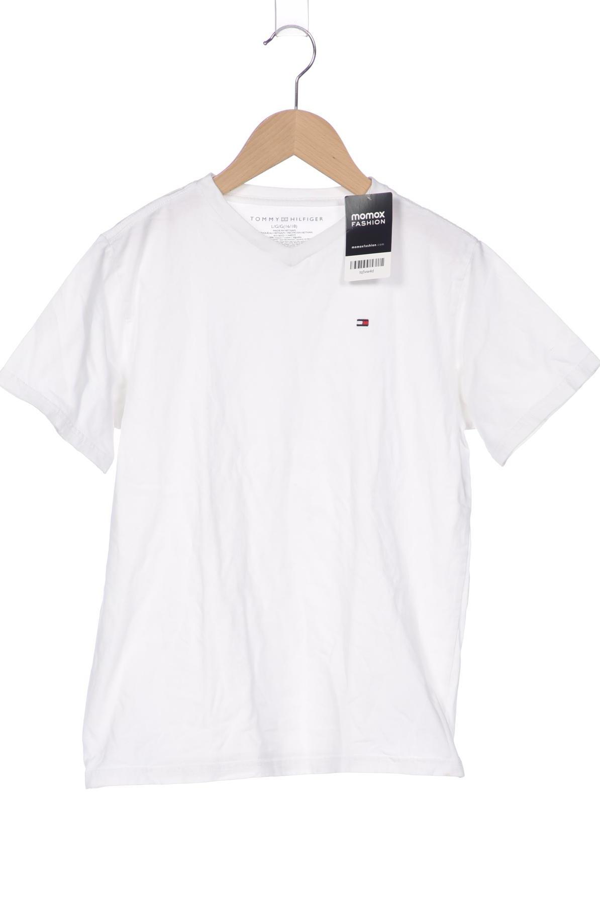 

Tommy Hilfiger Herren T-Shirt, weiß, Gr. 158